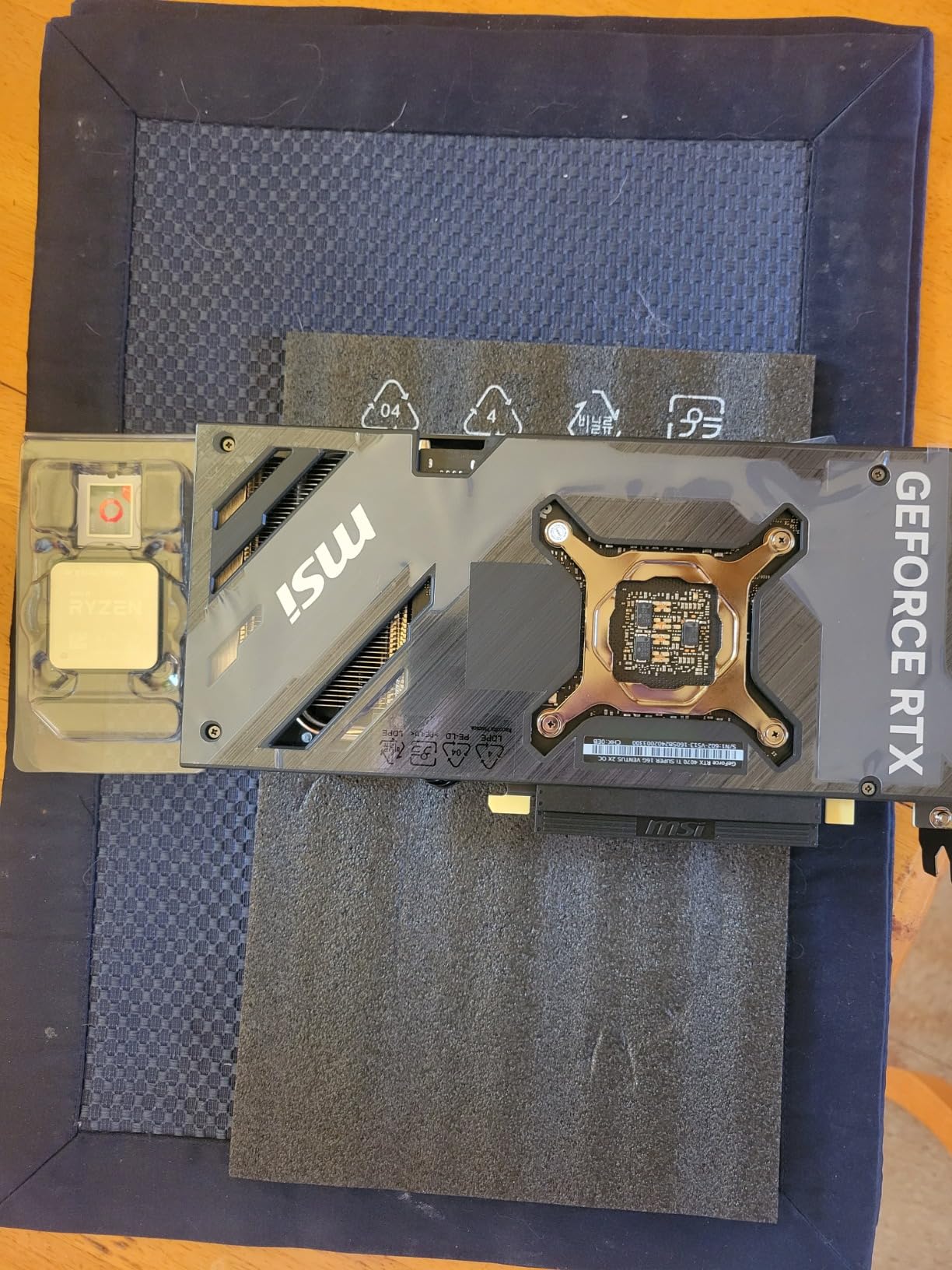 MSI Gaming RTX 4070 Ti Super 16G Ventus 2X OC Graphics Card (NVIDIA RTX 4070 Ti Super, 256-Bit, Extreme Clock: 2655 MHz, 16GB GDRR6X 21 Gbps, HDMI/DP, Ada Lovelace Architecture) - Customer Photo 1