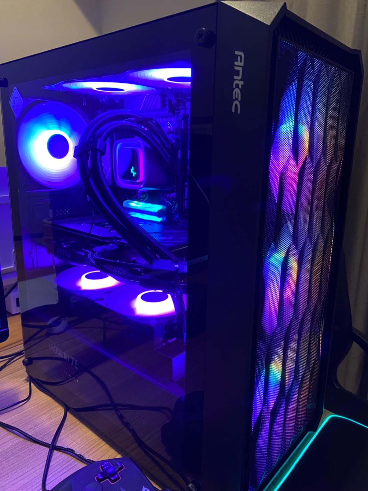 MSI Gaming RTX 4070 Ti Super 16G Ventus 2X OC Graphics Card (NVIDIA RTX 4070 Ti Super, 256-Bit, Extreme Clock: 2655 MHz, 16GB GDRR6X 21 Gbps, HDMI/DP, Ada Lovelace Architecture) - Customer Photo 3