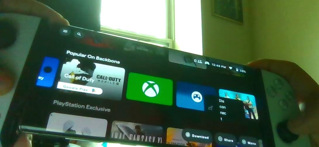 BACKBONE One Mobile Gaming Controller for iPhone (Lightning) - 2nd Gen - Turn Your iPhone into a Gaming Console - Play Xbox, PlayStation, PC, & App Games (3 Months Apple Arcade Included) - Customer Photo 1