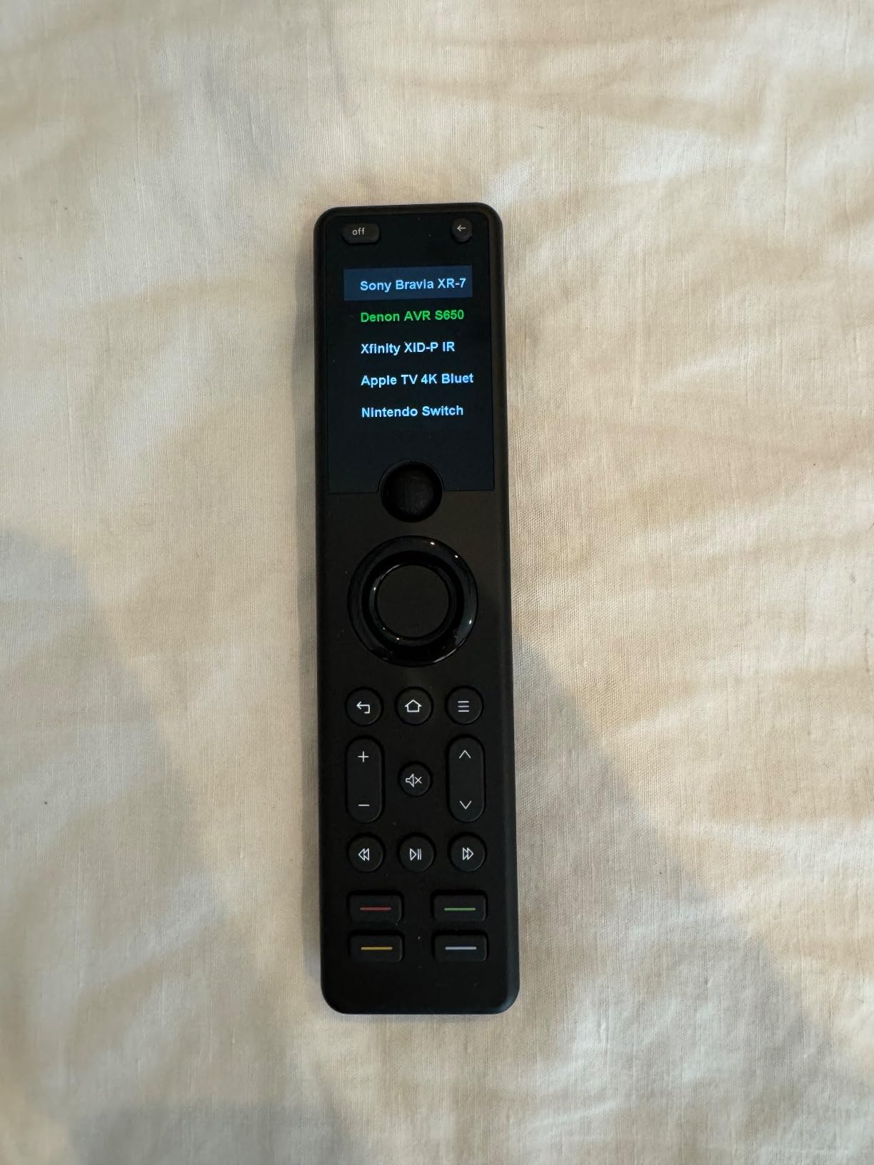 SofaBaton X1S Universal Remote with Hub and App, All in One Smart Universal Remote Control with Customize Activities, Control Up to 60 IR/Bluetooth/WiFi Devices Customer Review SofaBaton X1S Universal Remote with Hub and App, All in One Smart Universal Remote Control with Customize Activities, Control Up to 60 IR/Bluetooth/WiFi Devices - Customer Photo 1