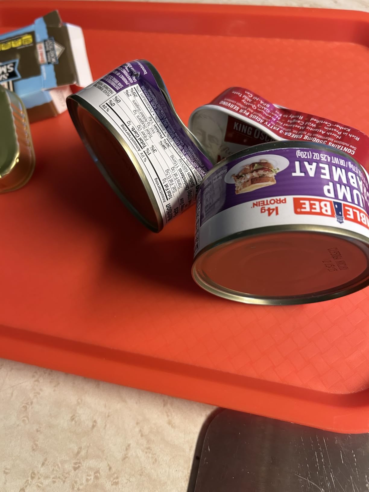 Bumble Bee Lump Crab Meat, 6 oz Can - 14g Protein & 1g Carb Per Serving - Wild Caught, Small Chunks, Drain Before Use - Packaging May Vary - Customer Photo 2