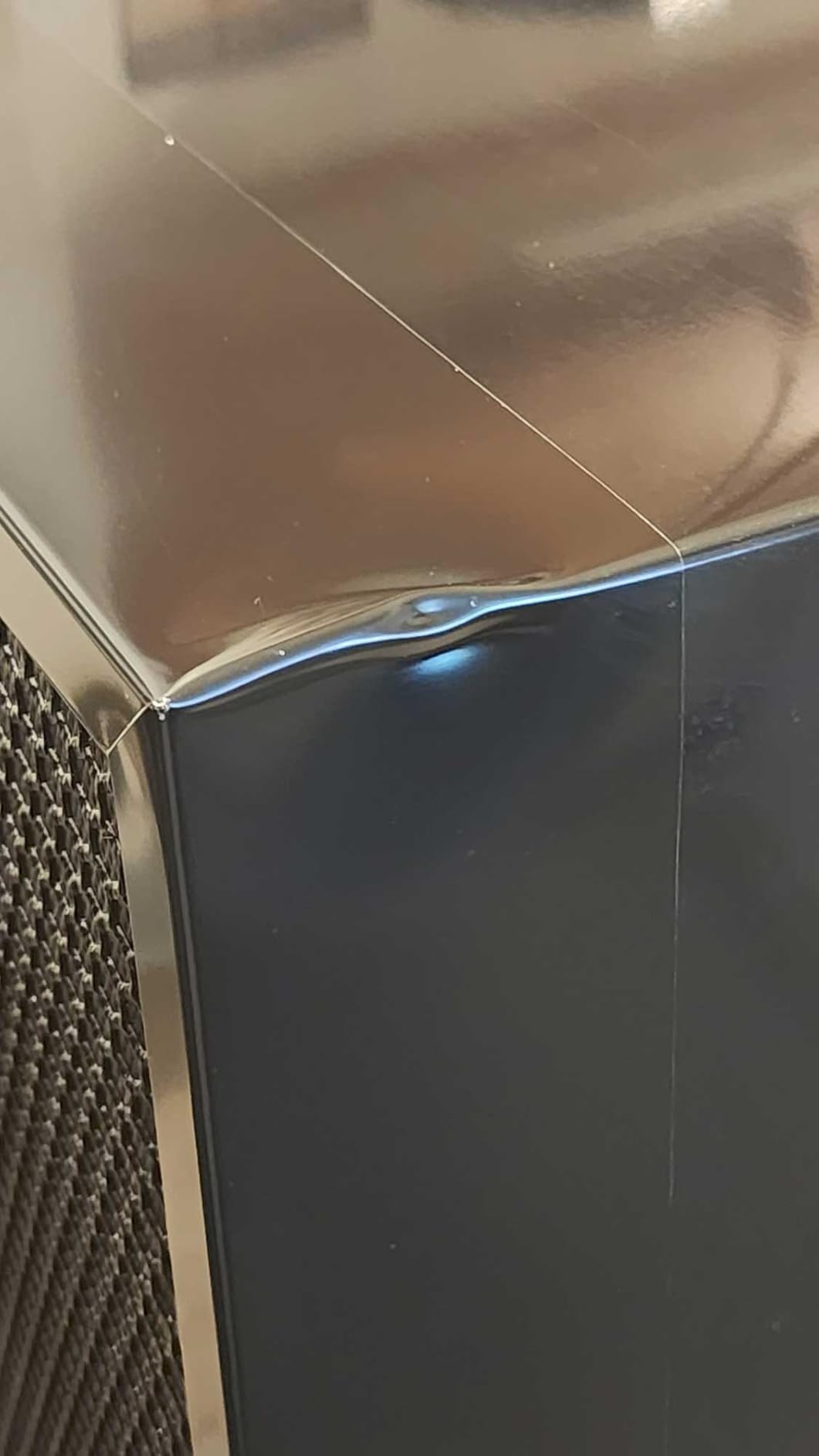 Midea MERM33S1AST 3.3 Cubic Feet Compact Refrigerator, Silver - Customer Photo 2