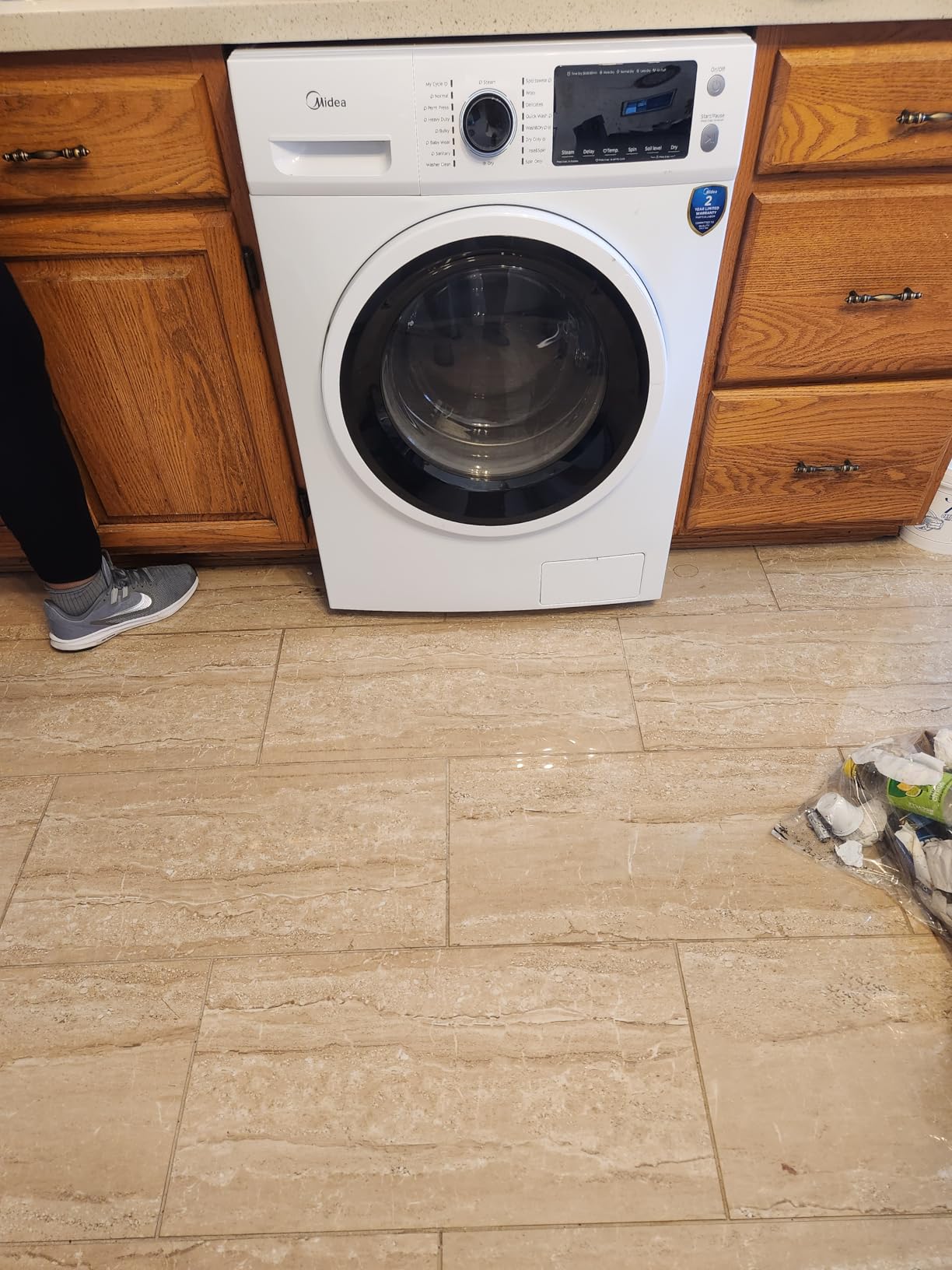 Midea Washer Dryer Combo 2.7 Cu.ft 24