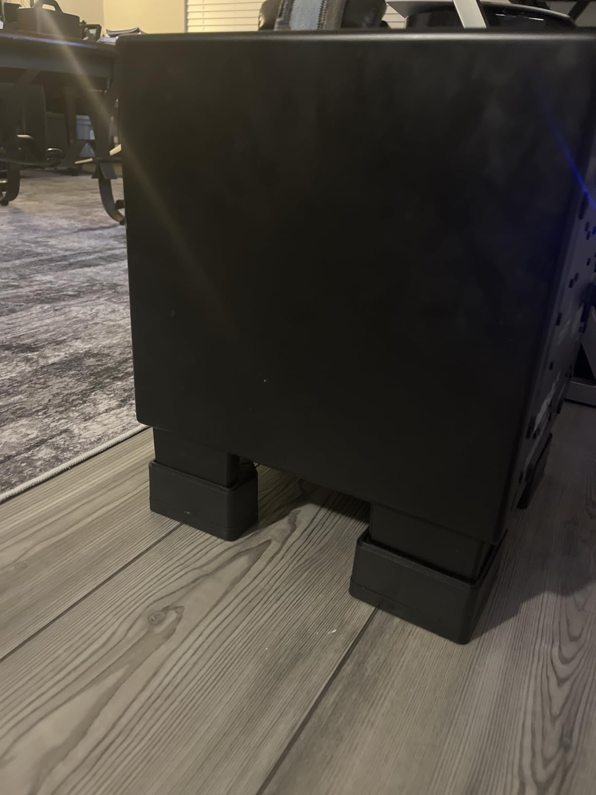 4Pcs Anti Vibration Pads for Washing Machine, Stops Washer Dryer Moving, Prevents Noise, Vibration Transfer, Antivibration Stabilizer Support Feet (Increase1.8in) - Customer Photo 1