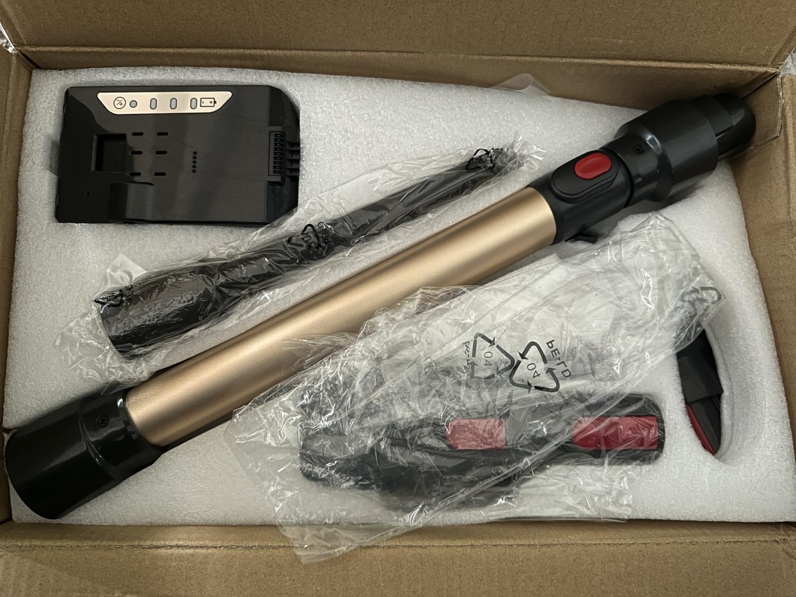 NADALY Cordless Vacuum Cleaner, Powerful Stick Vacuum with 45min Runtime, Anti-Tangle Vacuum Cleaners for Home, 1.5L Dust Cup, Rechargeable Wireless Vacuum for Hardwood Floor Carpet Pet Hair - Customer Photo 2