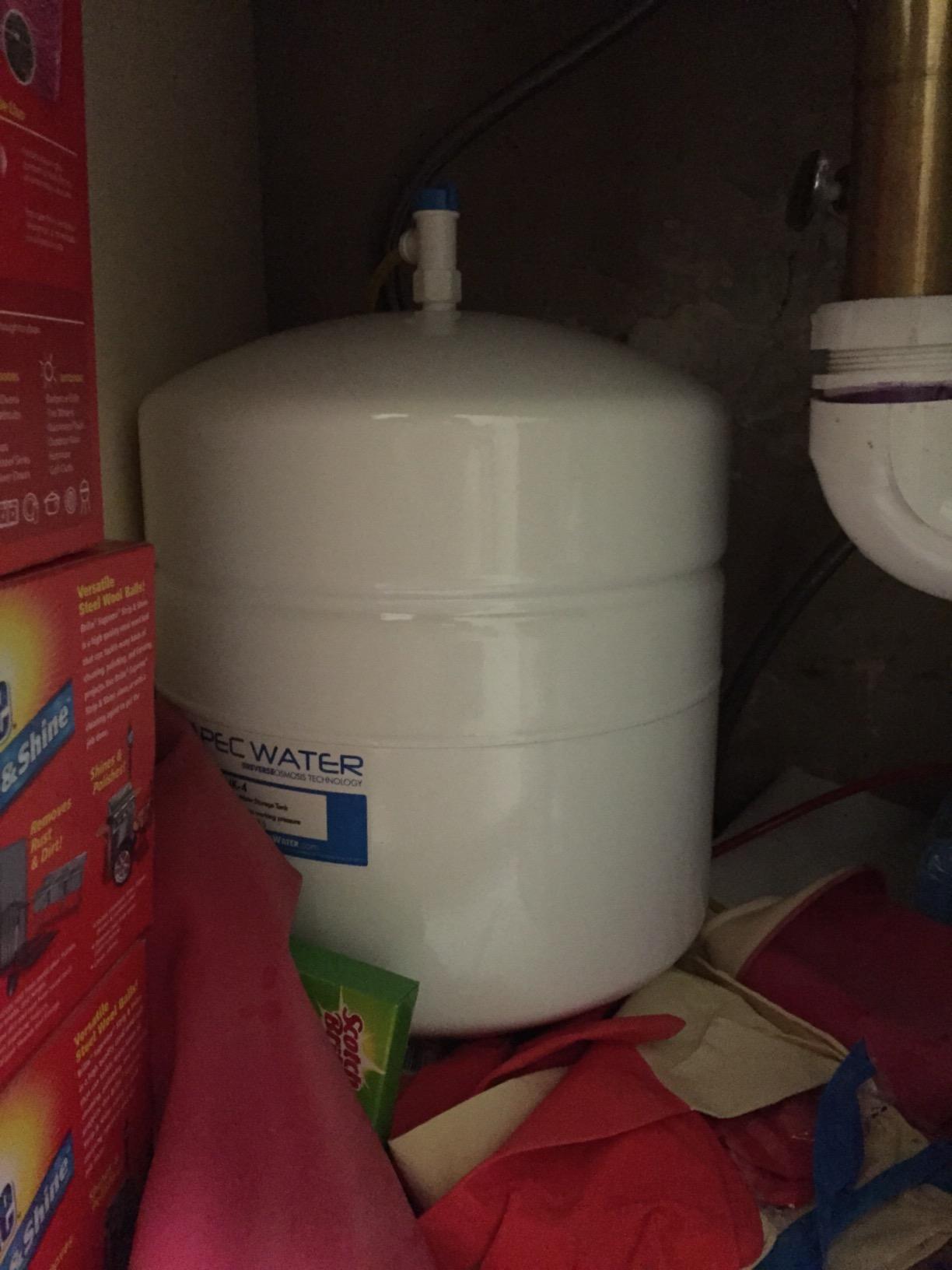 APEC Water Systems ROES-50 Essence Series Top Tier 5-Stage WQA Certified Ultra Safe Reverse Osmosis Drinking Water Filter System with Extra High Capacity Pre-Filter Set Stage 1-3 - Customer Photo 2