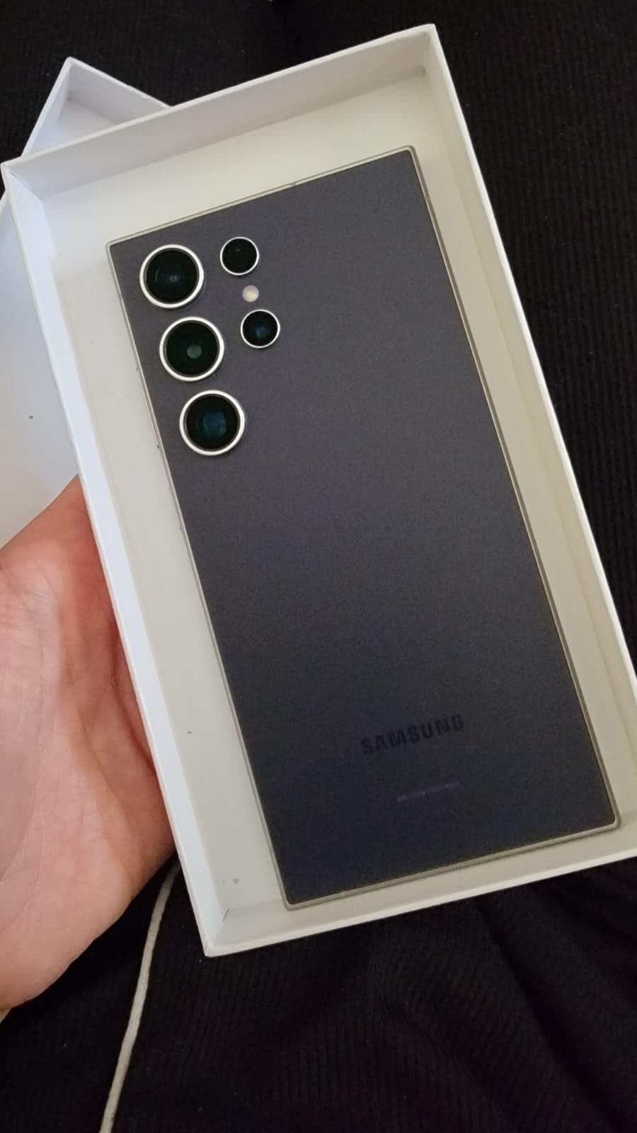 SAMSUNG Galaxy S24 Ultra 5G, US Version, 256GB, Titanium Violet - Unlocked (Renewed) Customer Review SAMSUNG Galaxy S24 Ultra 5G, US Version, 256GB, Titanium Violet - Unlocked (Renewed) - Customer Photo 2