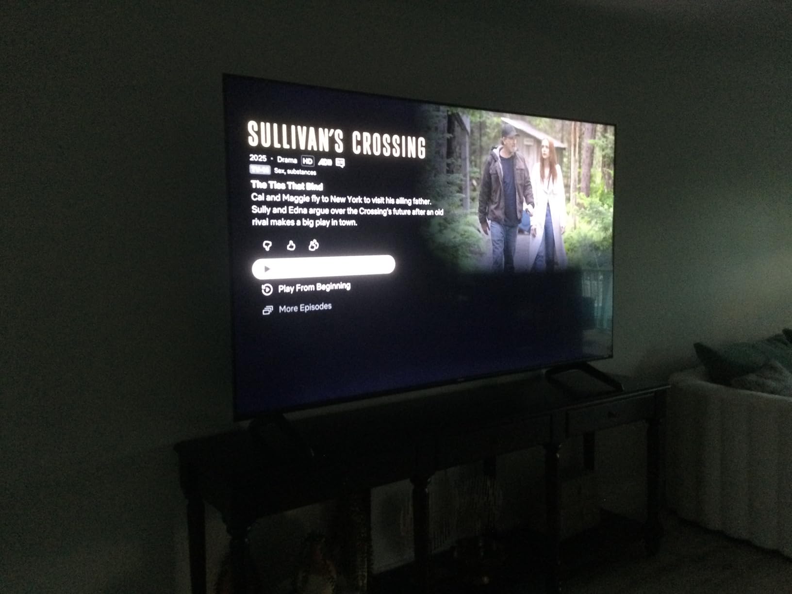 Hisense 85-Inch Class A6 Series 4K UHD Smart Roku TV (85A6NR, 2024 Model) - Dolby Vision HDR, DTS Studio Sound, Game Mode Plus, Alexa Compatibility, Black - Customer Photo 1