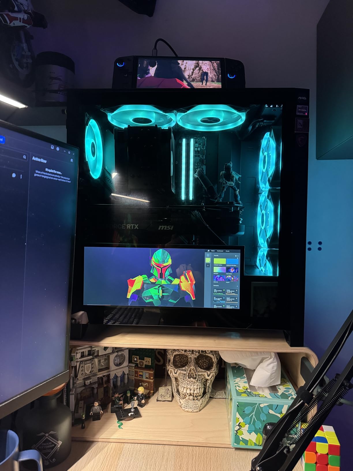 MSI GeForce RTX 4070 Ti Super 16G Ventus 3X Black OC Graphics Card (NVIDIA RTX 4070 Ti Super, 256-Bit, Extreme Clock: 2655 MHz, 16GB GDRR6X 21Gbps, HDMI/DP, Ada Lovelace Architecture) - Customer Photo 1