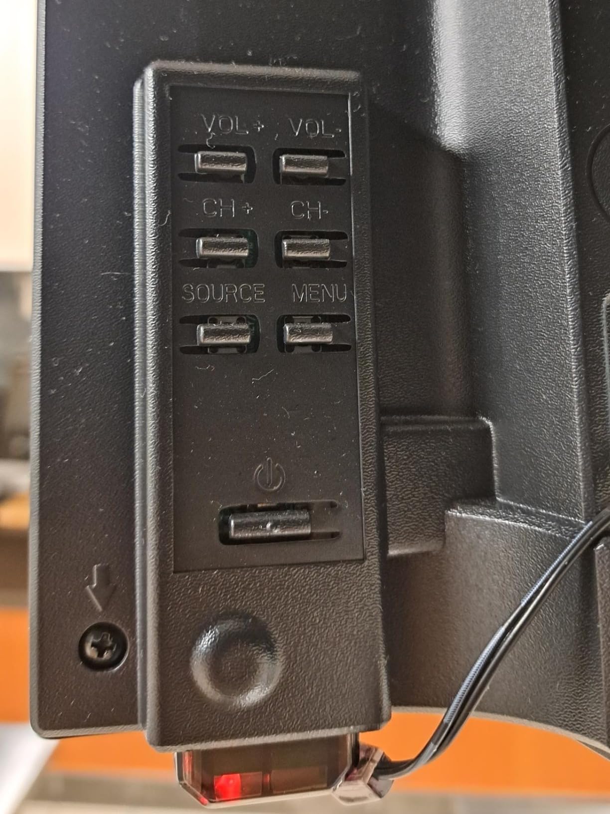 TuTu 24 Inch TV with DVD Player Built-in, 720P HD LED Small Flat Screen TV with 3 HDMI, USB, Optical VGA, Non-Smart TV or Monitor for Kitchen, Room, Basement, or RV Camper - Customer Photo 1