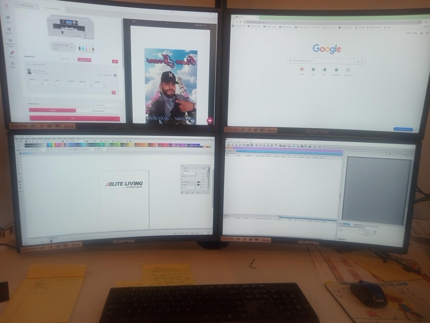 Kado Dual Monitor Setup - 2-Pack 24