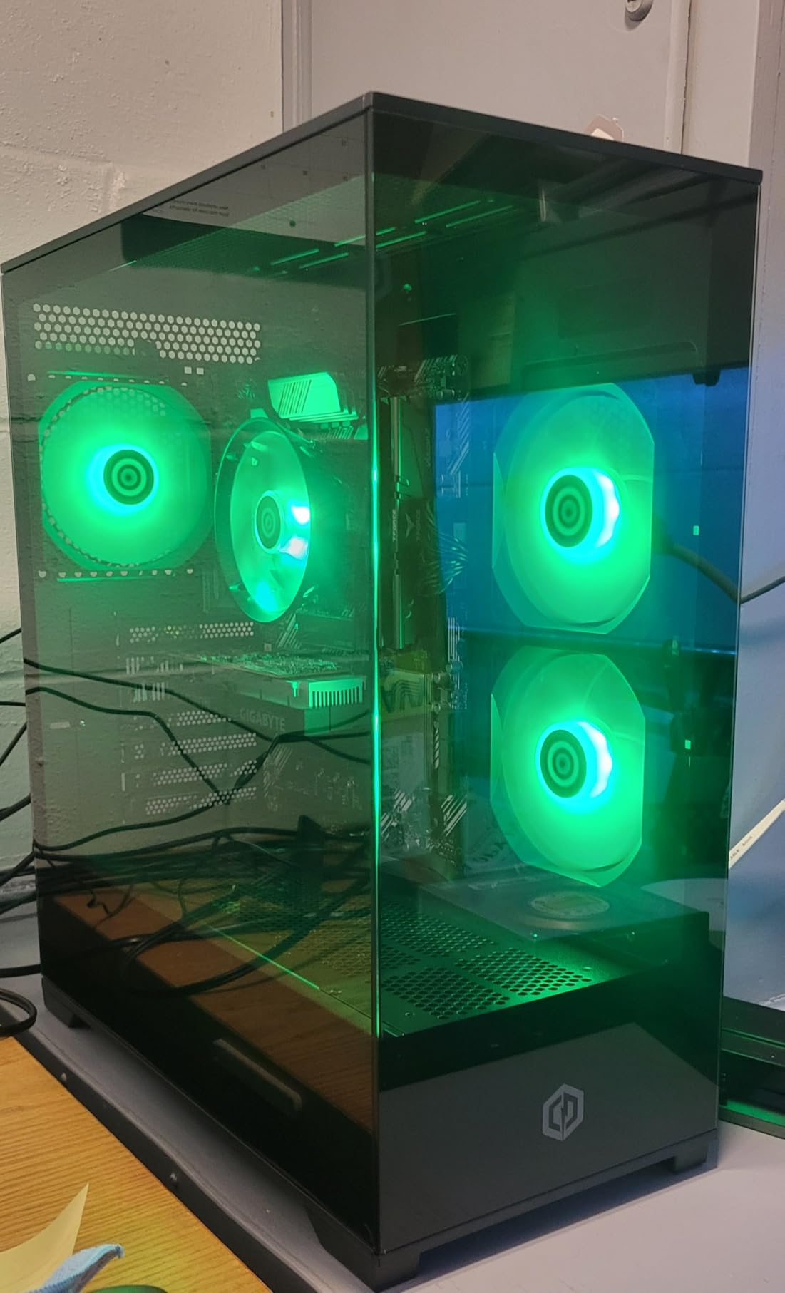 CyberPowerPC Gamer Master Gaming PC, AMD Ryzen 5 5500 3.6GHz, Radeon RX 6400 4GB, 16GB DDR4, 500GB PCIe Gen4 SSD, WiFi Ready & Windows 11 Home (GMA3100A) Customer Review CyberPowerPC Gamer Master Gaming PC, AMD Ryzen 5 5500 3.6GHz, Radeon RX 6400 4GB, 16GB DDR4, 500GB PCIe Gen4 SSD, WiFi Ready & Windows 11 Home (GMA3100A) - Customer Photo 2