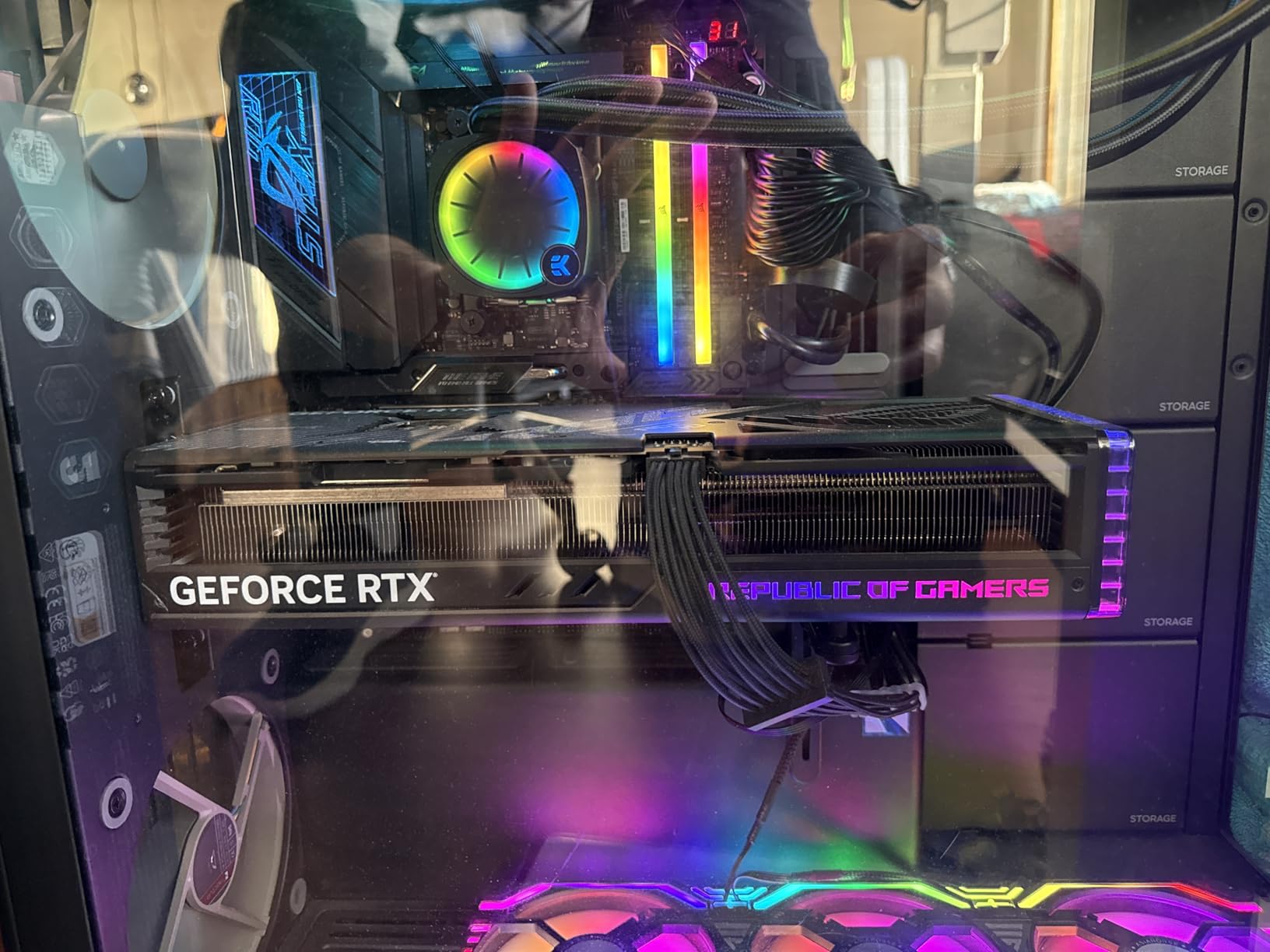 Micro Center CPU Motherboard Kit AMD Ryzen 7 7800X3D Unlocked Desktop Processor with ASUS ROG Strix B650-A Gaming WiFi 6E AM5 Gaming Motherboard - Customer Photo 1