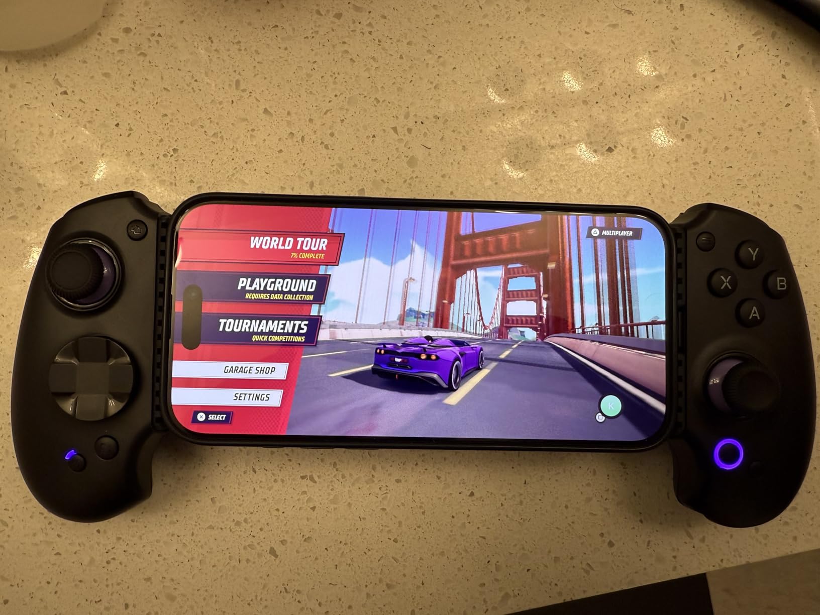 S9 Full-Size Gaming Phone Controller for iPhone 15/16, iPad Mini 6/7, Android Tablet, Bluetooth＆Type-C Mobile Gamepad with Free Key Mapping＆App, for Genshin Impact & Zenless Zone Zero, Hall Joystick - Customer Photo 1