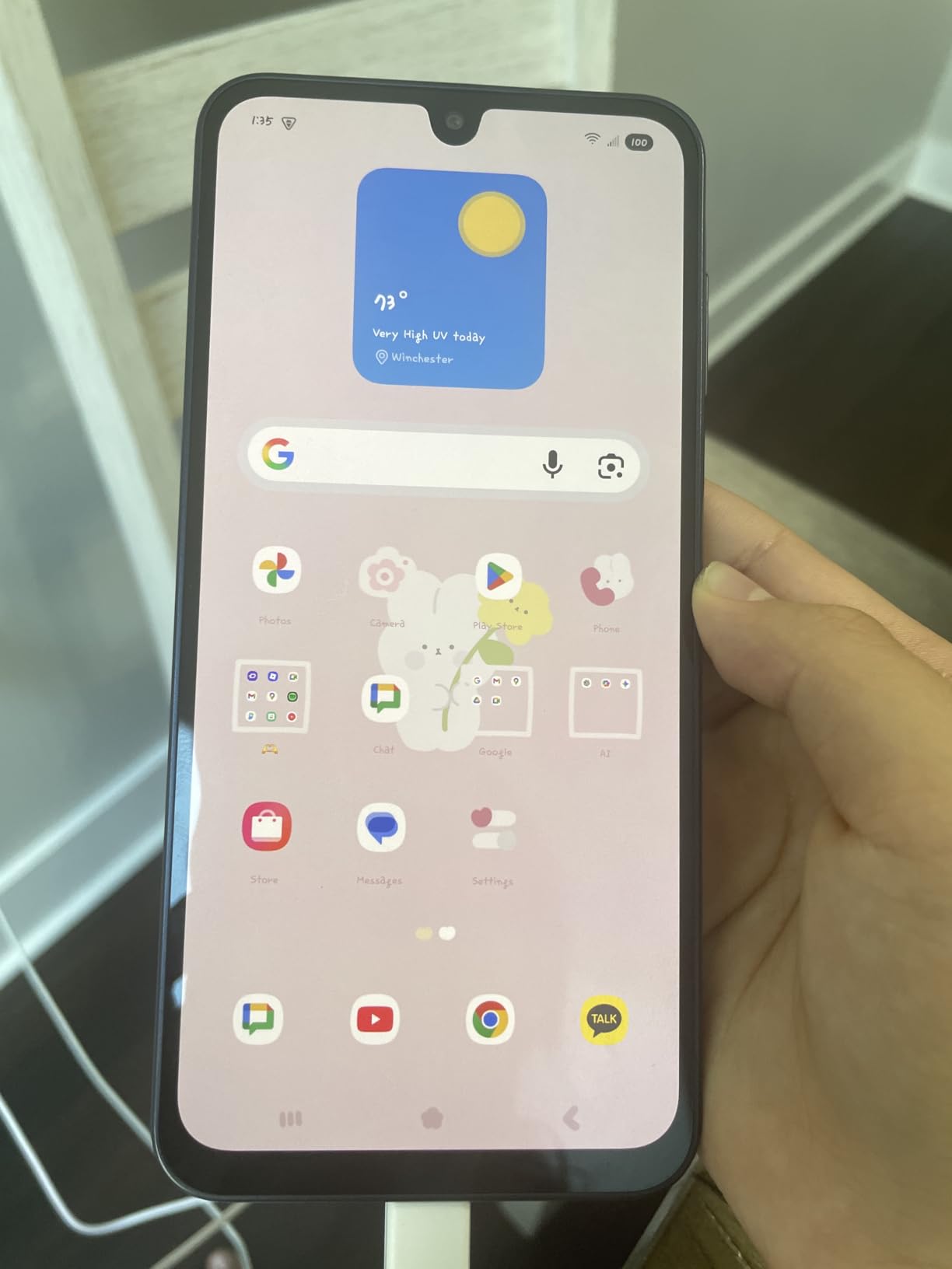 Samsung Galaxy A16 5G A Series, Unlocked Android Smartphone, Large AMOLED Display, Durable Design, Super Fast Charging, Expandable Storage, 5G Connectivity, US Version, 2025, Blue Black - Customer Photo 1