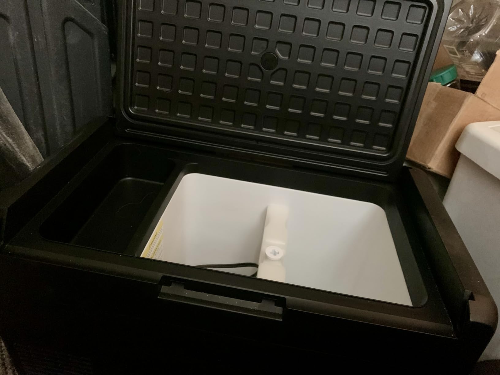 Setpower 12V Refrigerator 21 Quart Portable Freezer 50 Hours Keep Cool,Electric Cooler for Vehicles Car Refrigerator 12V Portable Fridge for Car Camping Truck Van RV SUV Road Trip Travel RF20 - Customer Photo 1