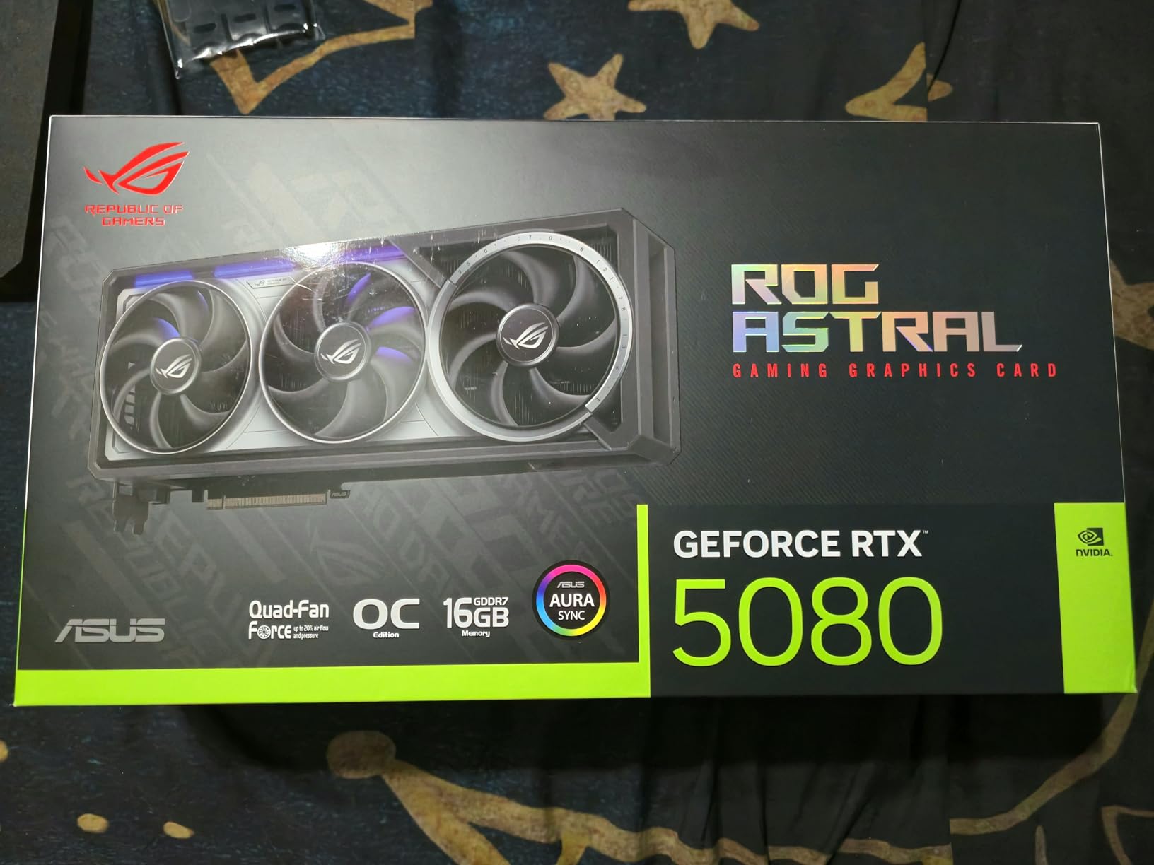 ASUS TUF Gaming GeForce RTX ™ 5080 16GB GDDR7 OC Edition Gaming Graphics Card (PCIe® 5.0, HDMI®/DP 2.1, 3.6-Slot, Military-Grade Components, Protective PCB Coating, axial-tech Fans, Vapor Chamber) - Customer Photo 2