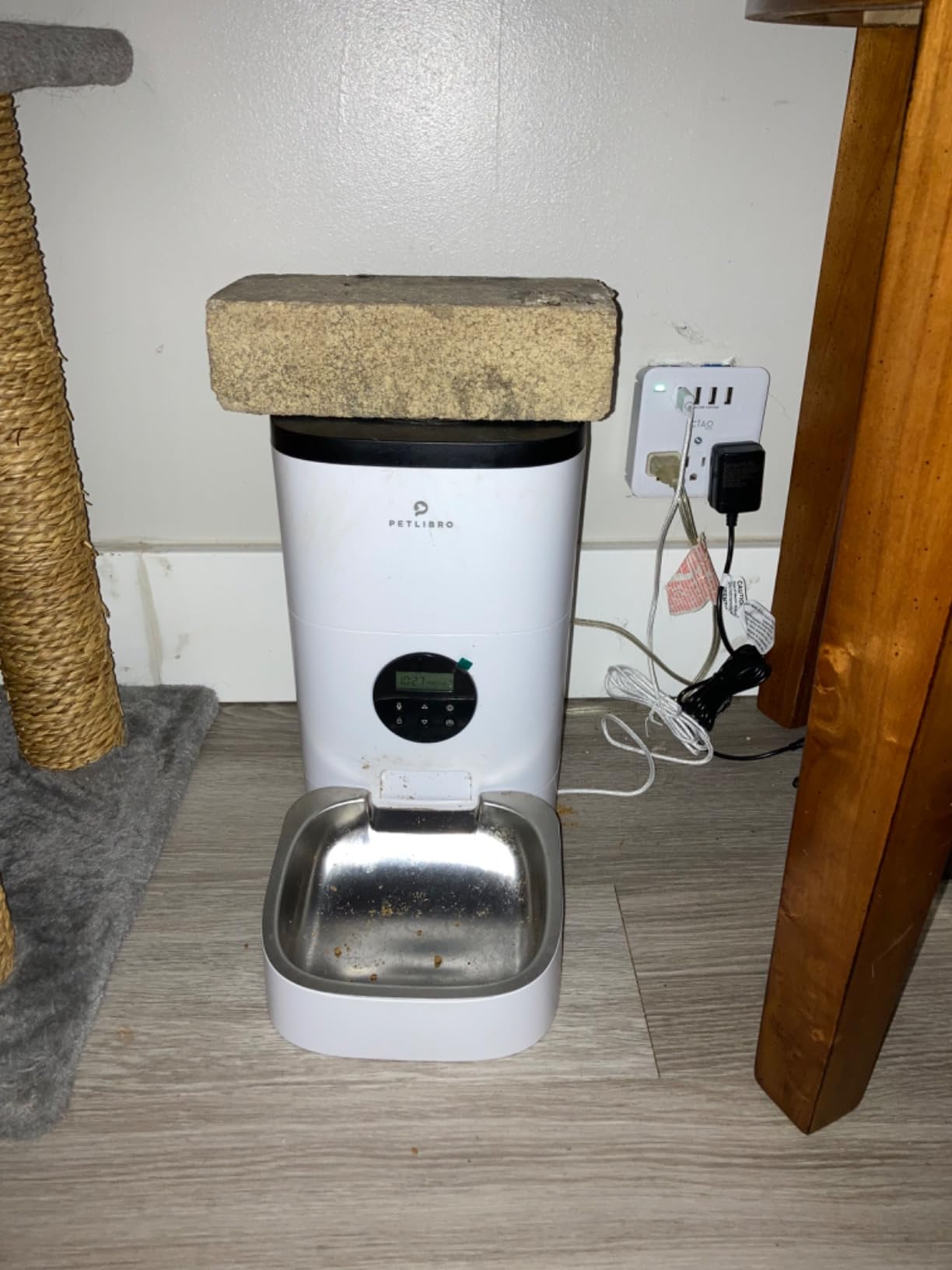 PETLIBRO Automatic Cat Feeder Wet Food with Stainless Steel Bowl, Refrigerated Auto Cat Feeder with Semiconductor Cooling, 3 Fresh Meals for 3 Days, App-Controlled Pet Food Dispenser, Easy to Clean Customer Review PETLIBRO Automatic Cat Feeder Wet Food with Stainless Steel Bowl, Refrigerated Auto Cat Feeder with Semiconductor Cooling, 3 Fresh Meals for 3 Days, App-Controlled Pet Food Dispenser, Easy to Clean - Customer Photo 3