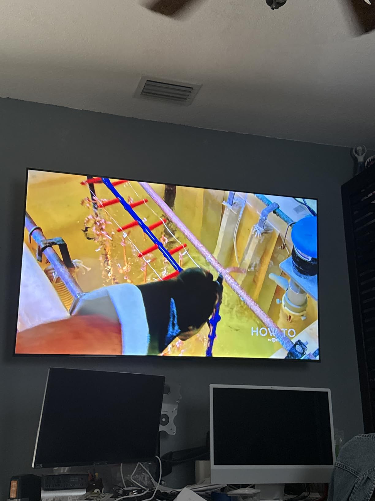 INSIGNIA 55-inch Class QF Series LED 4K UHD QLED Smart Fire TV with Alexa Voice Remote (NS55-UQFL26) - Customer Photo 1