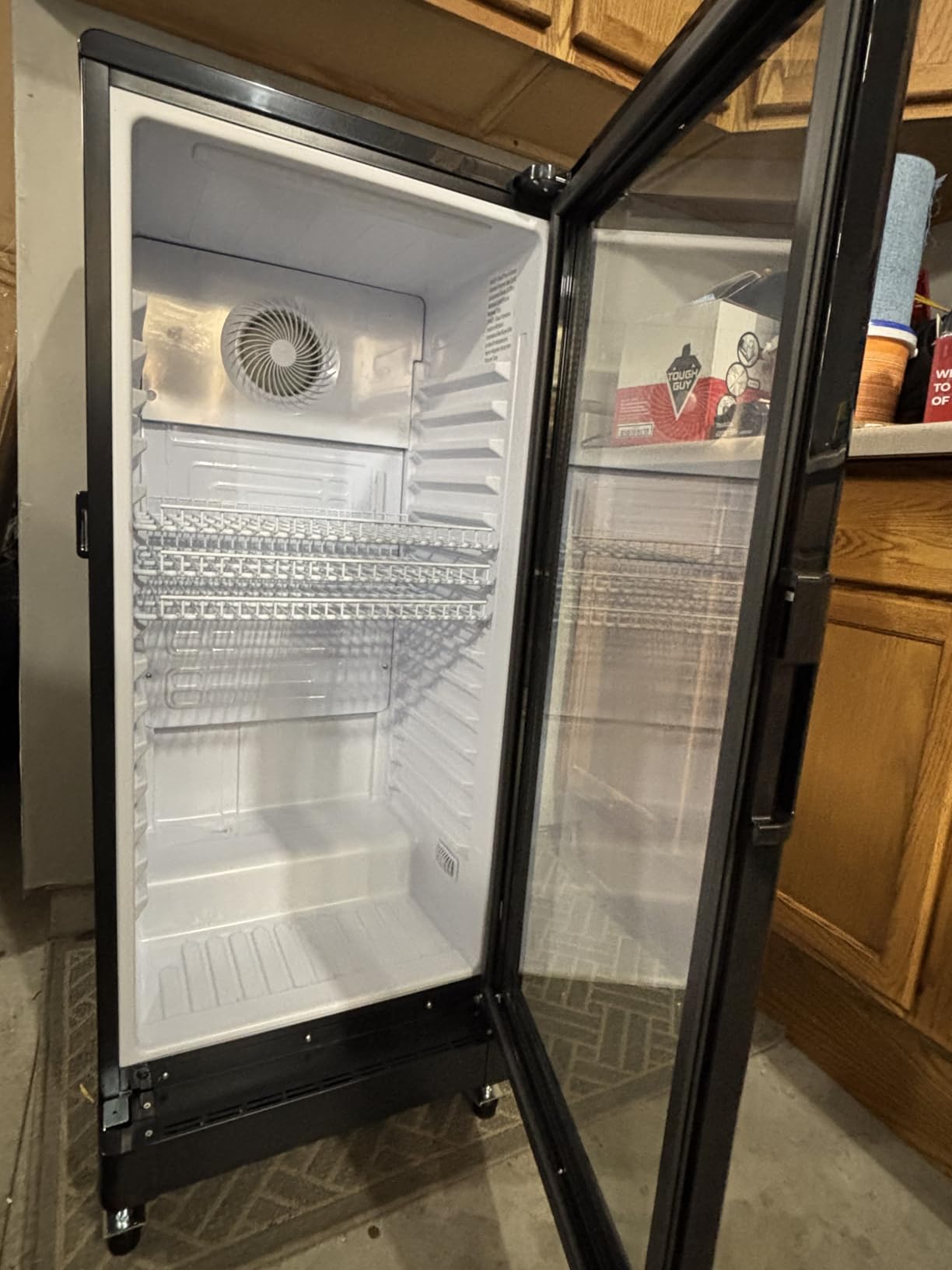 6 Cu.Ft Commercial Refrigerators, Display Fridge with Double-Tempered Glass Door, Beverage Cooler for Bar, Office, Restaurant, Outdoor Beverage Refrigerator with Locking, Key & LED - Customer Photo 1