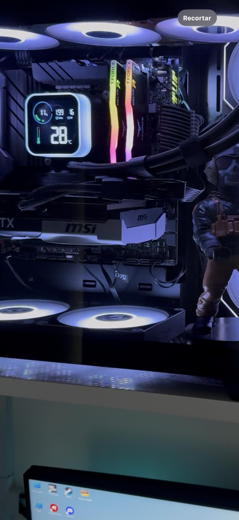 MSI Gaming RTX 5070 12G Ventus 2X OC Graphics Card (12GB GDDR7, 192-bit, Extreme Performance: 2557 MHz, DisplayPort x3 2.1a, HDMI 2.1b, NVIDIA Blackwell Architecture) - Customer Photo 1