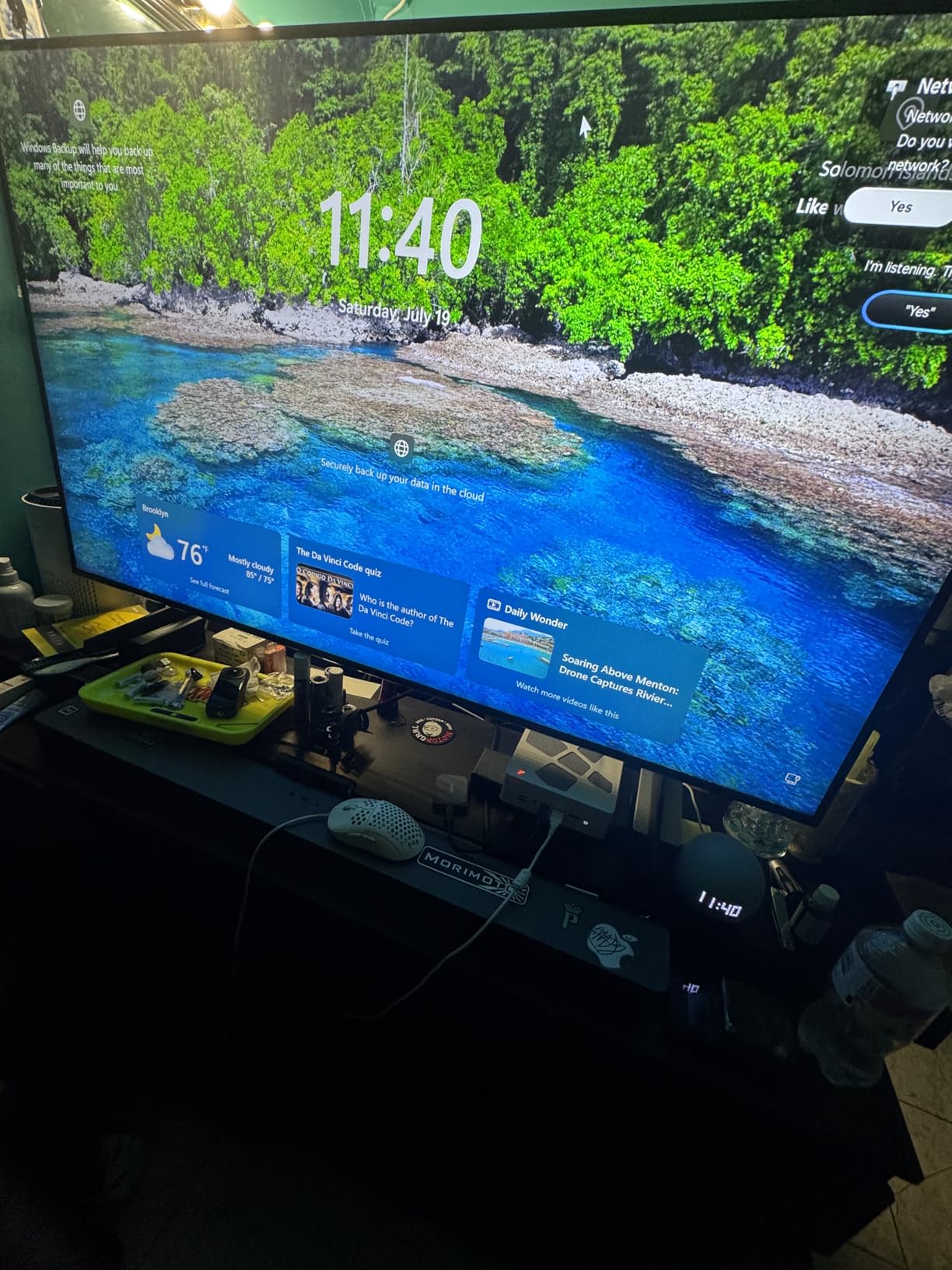 Samsung 43-Inch Class QLED Q8F 4K UHD Smart TV (2025 Model) Q4 AI Processor, 100% Color Volume with Quantum Dot, AirSlim Design, Endless Free Content, Samsung Vision AI, Alexa Built-in - Customer Photo 2