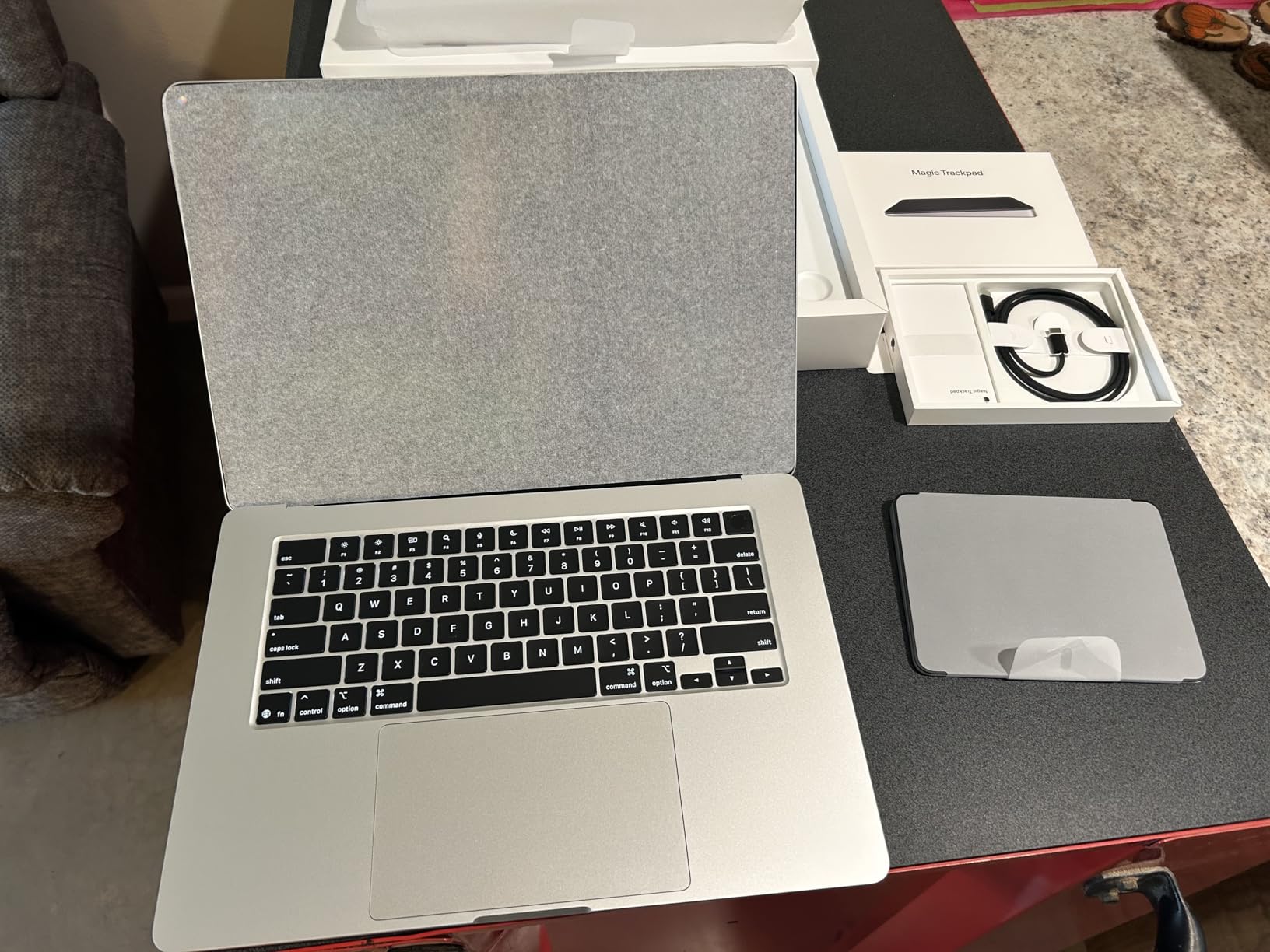 Apple 2025 MacBook Air 15-inch Laptop with M4 chip: Built for Apple Intelligence, 15.3-inch Liquid Retina Display, 16GB Unified Memory, 256GB SSD Storage, 12MP Center Stage Camera, Touch ID; Midnight Customer Review Apple 2025 MacBook Air 15-inch Laptop with M4 chip: Built for Apple Intelligence, 15.3-inch Liquid Retina Display, 16GB Unified Memory, 256GB SSD Storage, 12MP Center Stage Camera, Touch ID; Midnight - Customer Photo 3
