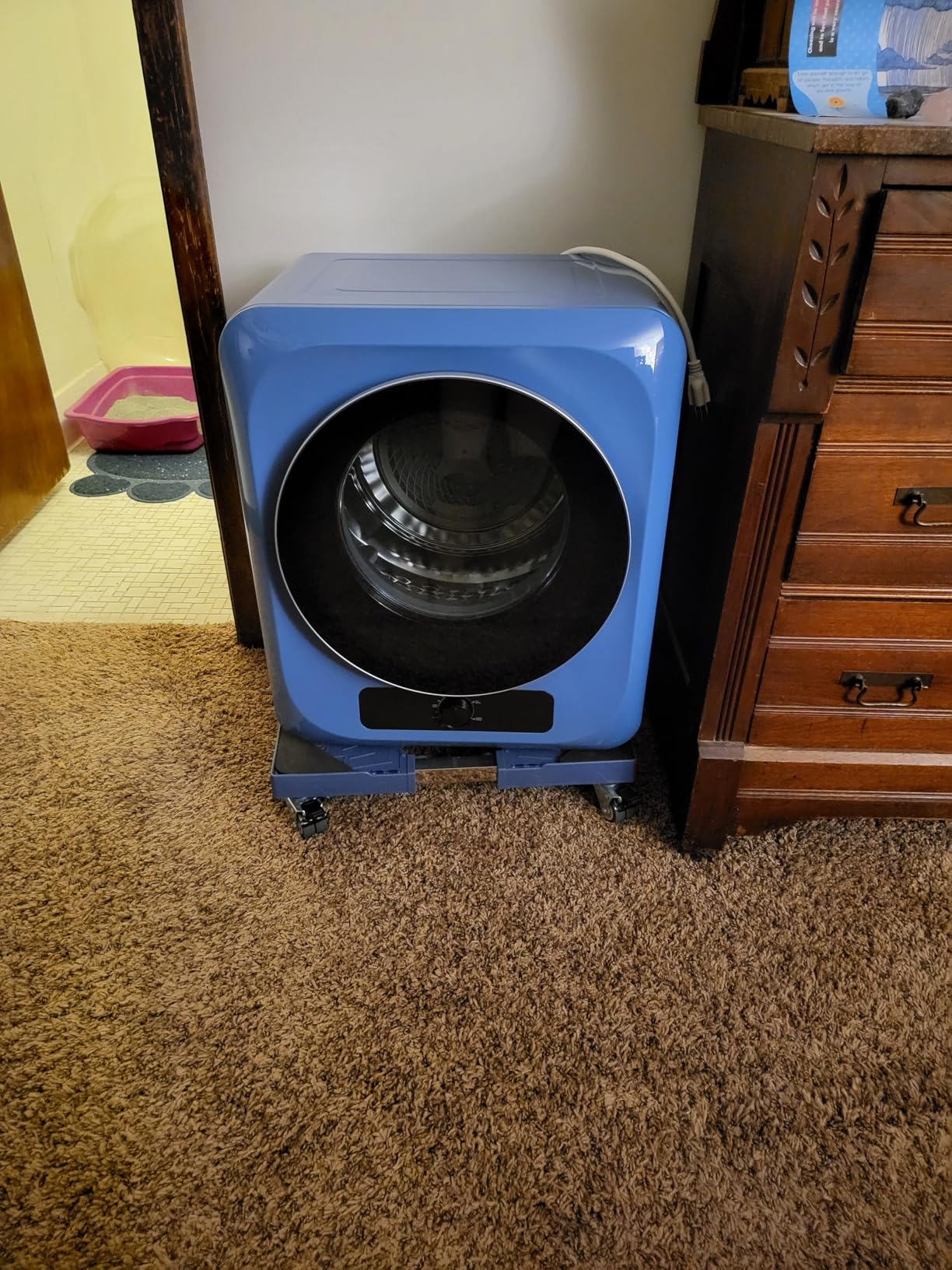 Auertech Portable Washer and Dryer Combo Set, 25 lbs Fully Automatic Washing Machine, 10 lbs Portable Dryers, Compact Washer and Dryer for Apartment, RV, Dorm Customer Review Auertech Portable Washer and Dryer Combo Set, 25 lbs Fully Automatic Washing Machine, 10 lbs Portable Dryers, Compact Washer and Dryer for Apartment, RV, Dorm - Customer Photo 1