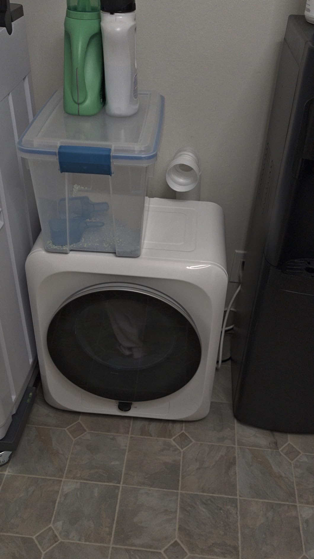 Auertech Portable Washer and Dryer Combo Set, 18 lbs Fully Automatic Washing Machine, 10 lbs Portable Dryers, Compact Washer and Dryer for Apartment, RV, Dorm - Customer Photo 1