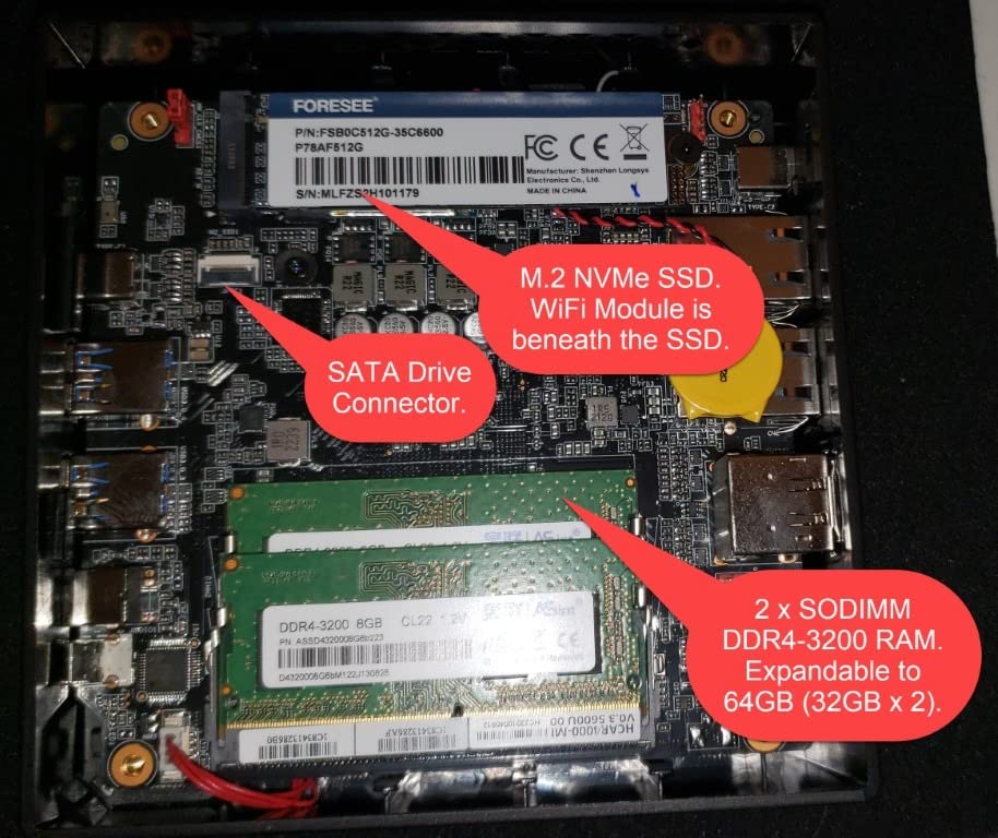 ACEMAGICIAN W1 Mini Gaming PC AMD Ryzen 7 8745HS Mini PC 32GB DDR5 1TB PCIe 4.0 M.2 SSD Mini Computers(8C/16T, up to 4.9GHz), Desktop Computers Radeon 780M, 8K@60Hz USB4/WiFi6/BT5.2/Dual Channel Customer Review ACEMAGICIAN W1 Mini Gaming PC AMD Ryzen 7 8745HS Mini PC 32GB DDR5 1TB PCIe 4.0 M.2 SSD Mini Computers(8C/16T, up to 4.9GHz), Desktop Computers Radeon 780M, 8K@60Hz USB4/WiFi6/BT5.2/Dual Channel - Customer Photo 2