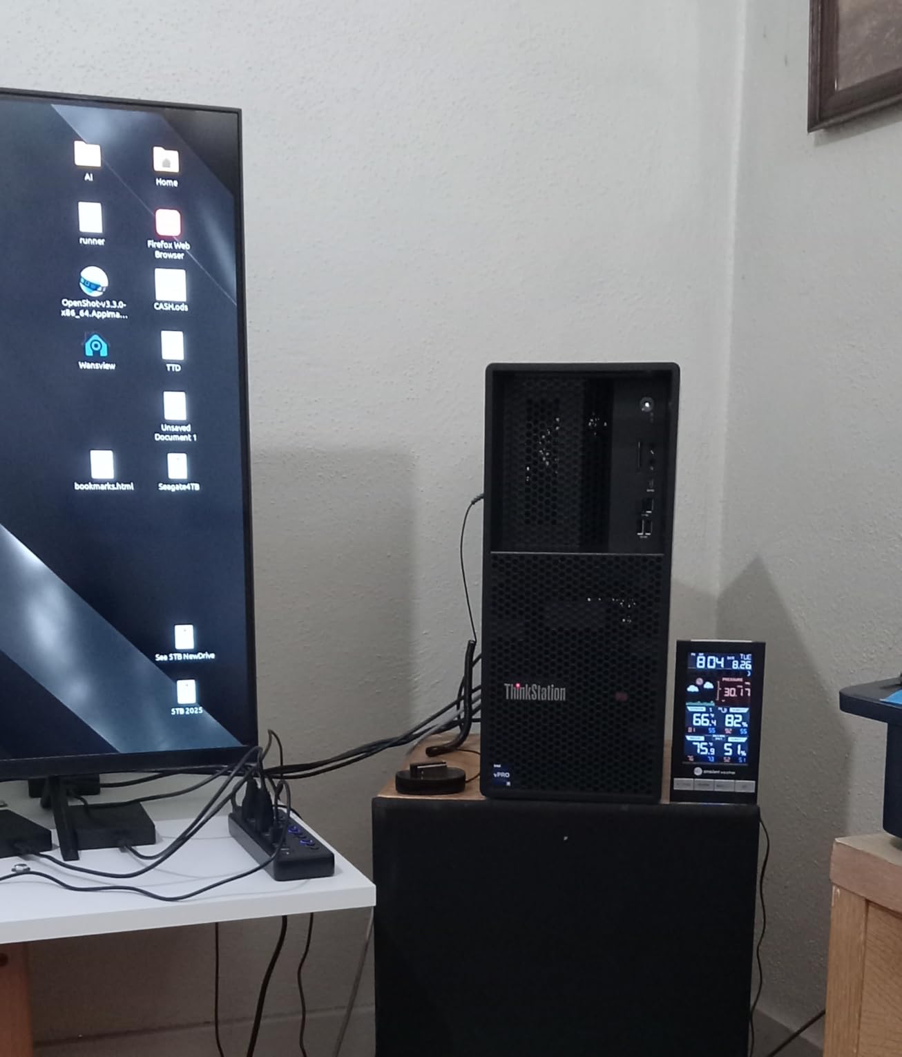 Lenovo ThinkStation P3 Tower Workstation with Intel Core i9-14900 vPro Processor, 64GB RAM, 1TB SSD, NVIDIA A2000 12GB Graphics, Wi-Fi 6E, Windows 11 Pro, and 3 Year On-site Warranty - Customer Photo 1