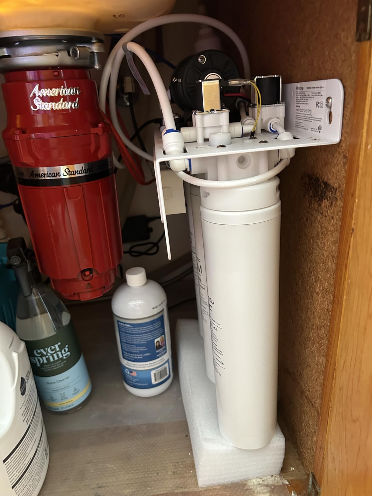 Waterdrop WD-T3-C Reverse Osmosis Water Filter, NSF/ANSI 372 Certified, 8-Stage Under Sink RO Water Filter, 450GPD Tankless Water Filtration System, 2:1 Pure to Drain, BPA Free, Plug-in Required - Customer Photo 1