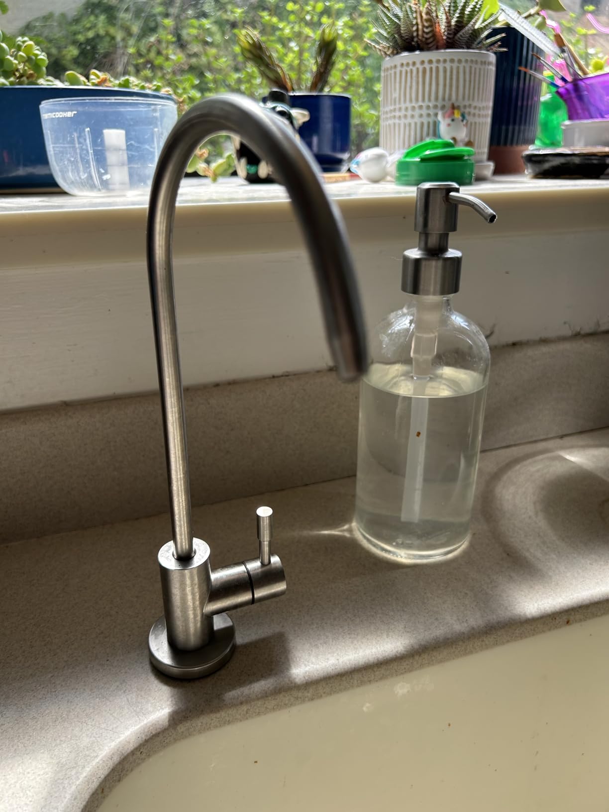 Waterdrop WD-T3-C Reverse Osmosis Water Filter, NSF/ANSI 372 Certified, 8-Stage Under Sink RO Water Filter, 450GPD Tankless Water Filtration System, 2:1 Pure to Drain, BPA Free, Plug-in Required - Customer Photo 2