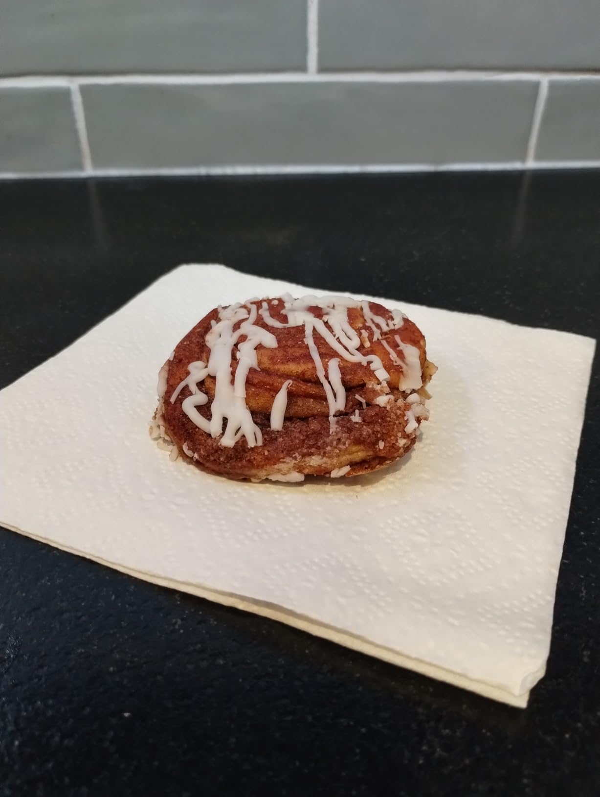 Cinnamon Rolls with White Icing | [18] Cinnamon Buns Individually Wrapped | Great Breakfast Pastry, Back to School Snacks | Kosher, Dairy Free & Nut Free | Stern's Bakery - Customer Photo 3