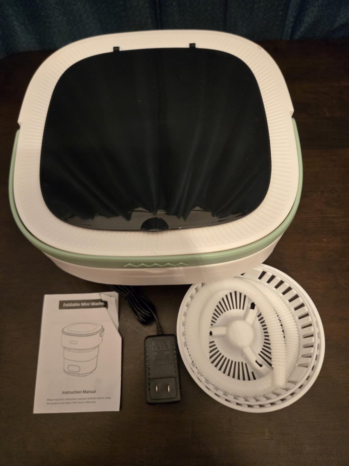 Portable Washing Machine, 16L Mini Washer Foldable and Dryer with 3 Modes Deep Cleaning, Upgraded Small Collapsible Laundry for Travel, Home, Apartment, Hotel and camping - Customer Photo 1