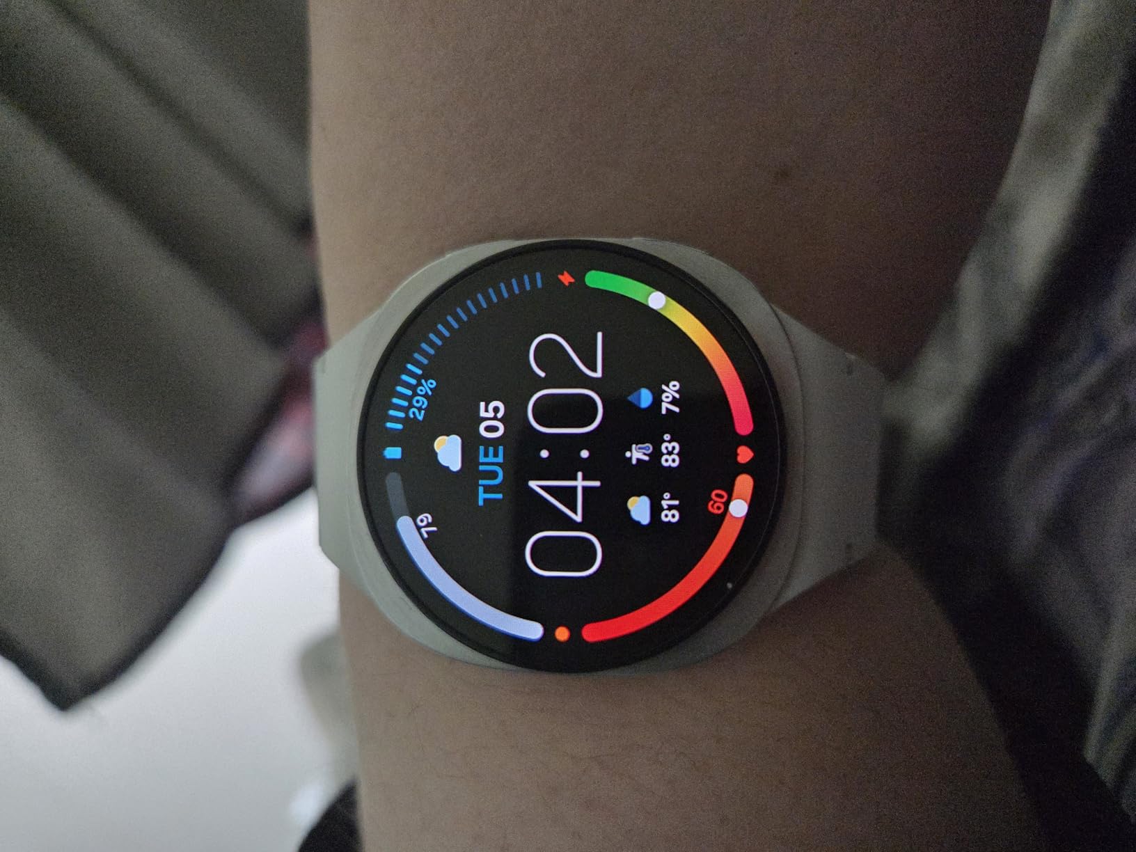 Samsung Galaxy Watch 8 (2025) 44mm Bluetooth Smartwatch, Cushion Design, Fitness Tracker, Sleep Coaching, Running Coach, Energy Score, Heart Rate Tracking, Graphite [US Version, 2 Yr Warranty] - Customer Photo 1