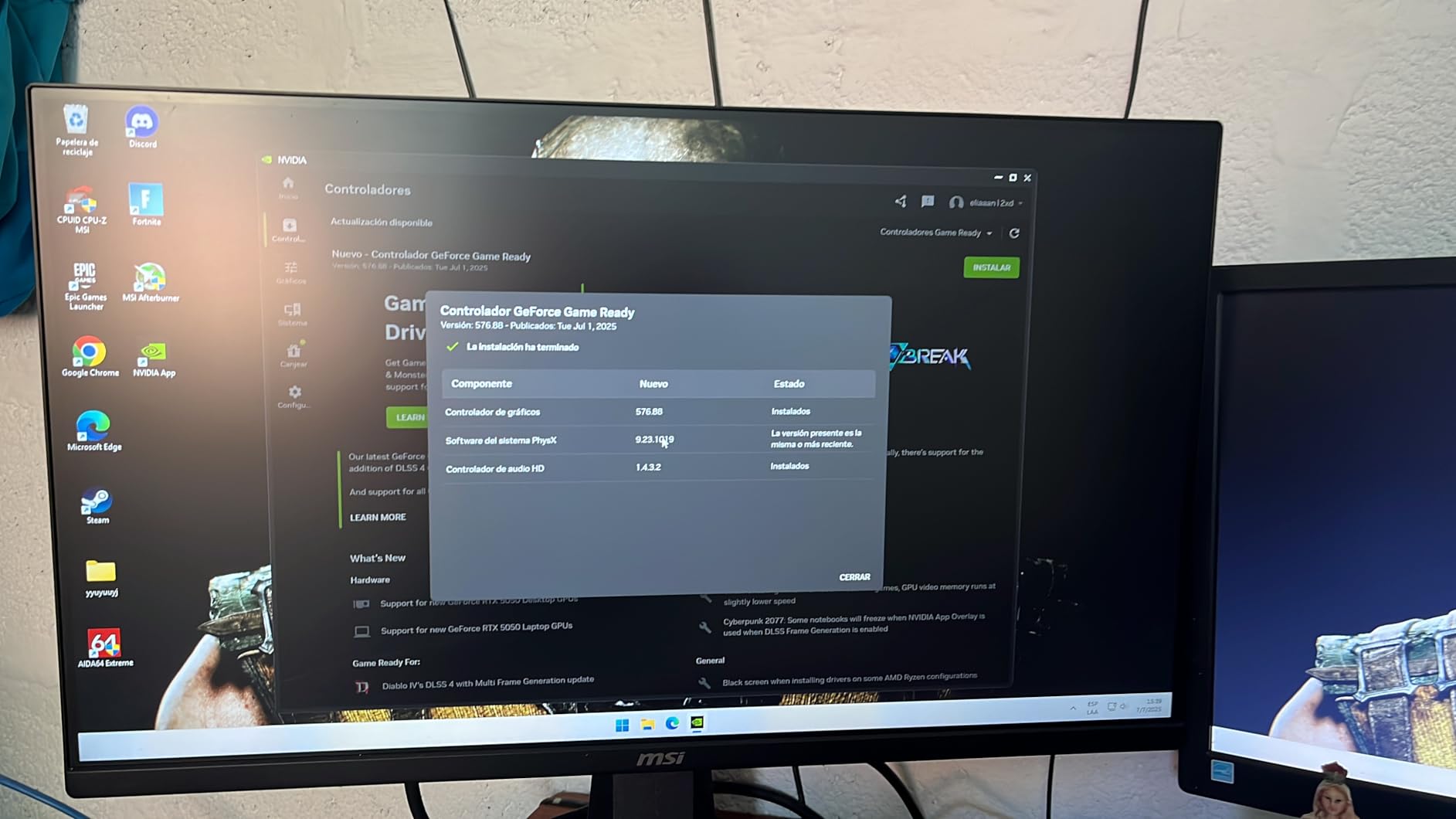 GIGABYTE GeForce RTX 5060 WINDFORCE 8G Graphics Card, 8GB 128-bit GDDR7, PCIe 5.0, WINDFORCE Cooling System, GV-N5060WF2-8GD Video Card - Customer Photo 1