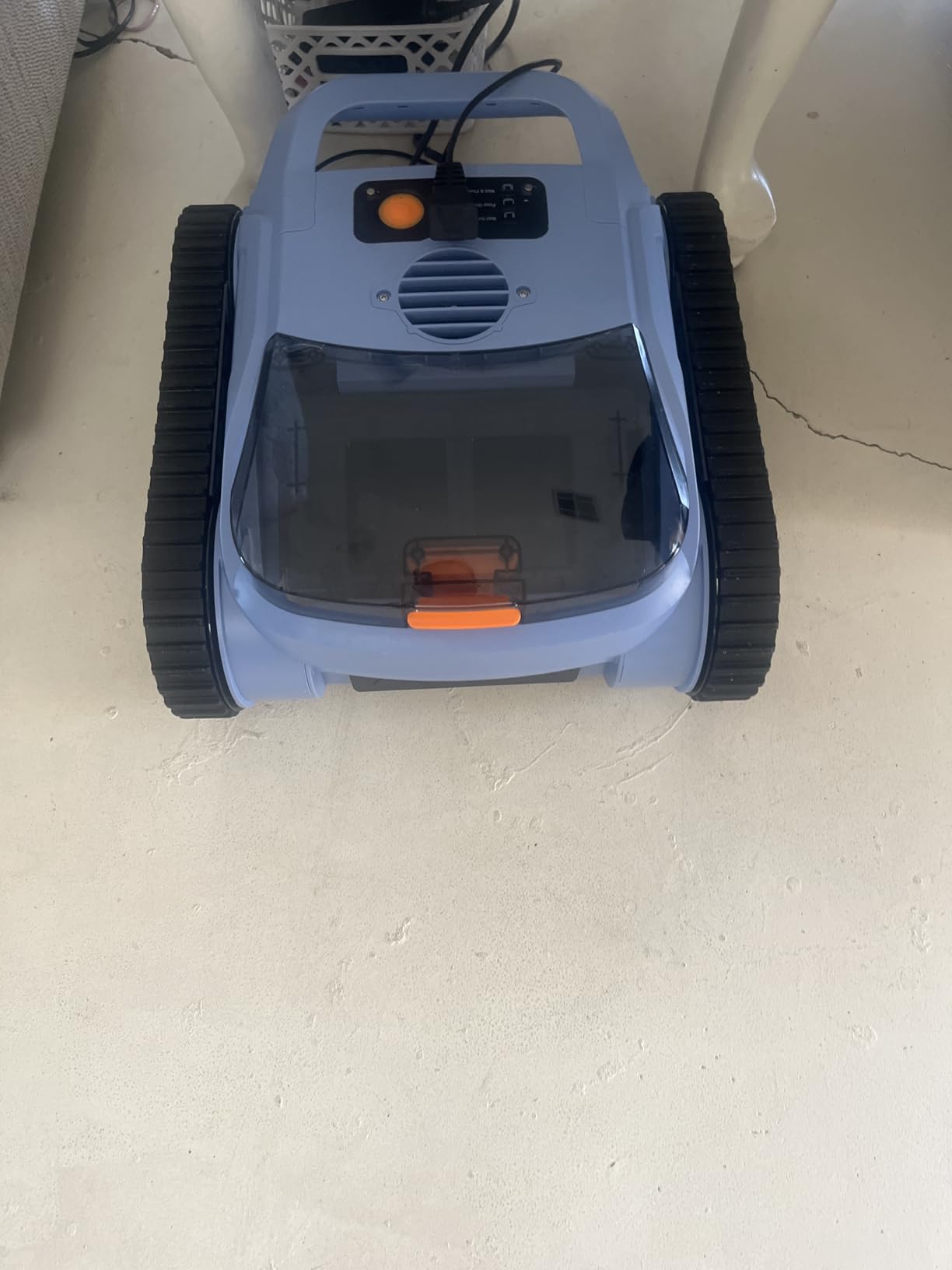 (2025 Upgrade) Pool Vacuum for Inground Pools, Robotic Pool Cleaner, Wall Climbing Pool Cleaner, Cleans Pool Floors, Drain & Walls & Waterline, Cleaning Up to 2100 Sq.ft, 180 Min Customer Review (2025 Upgrade) Pool Vacuum for Inground Pools, Robotic Pool Cleaner, Wall Climbing Pool Cleaner, Cleans Pool Floors, Drain & Walls & Waterline, Cleaning Up to 2100 Sq.ft, 180 Min - Customer Photo 1