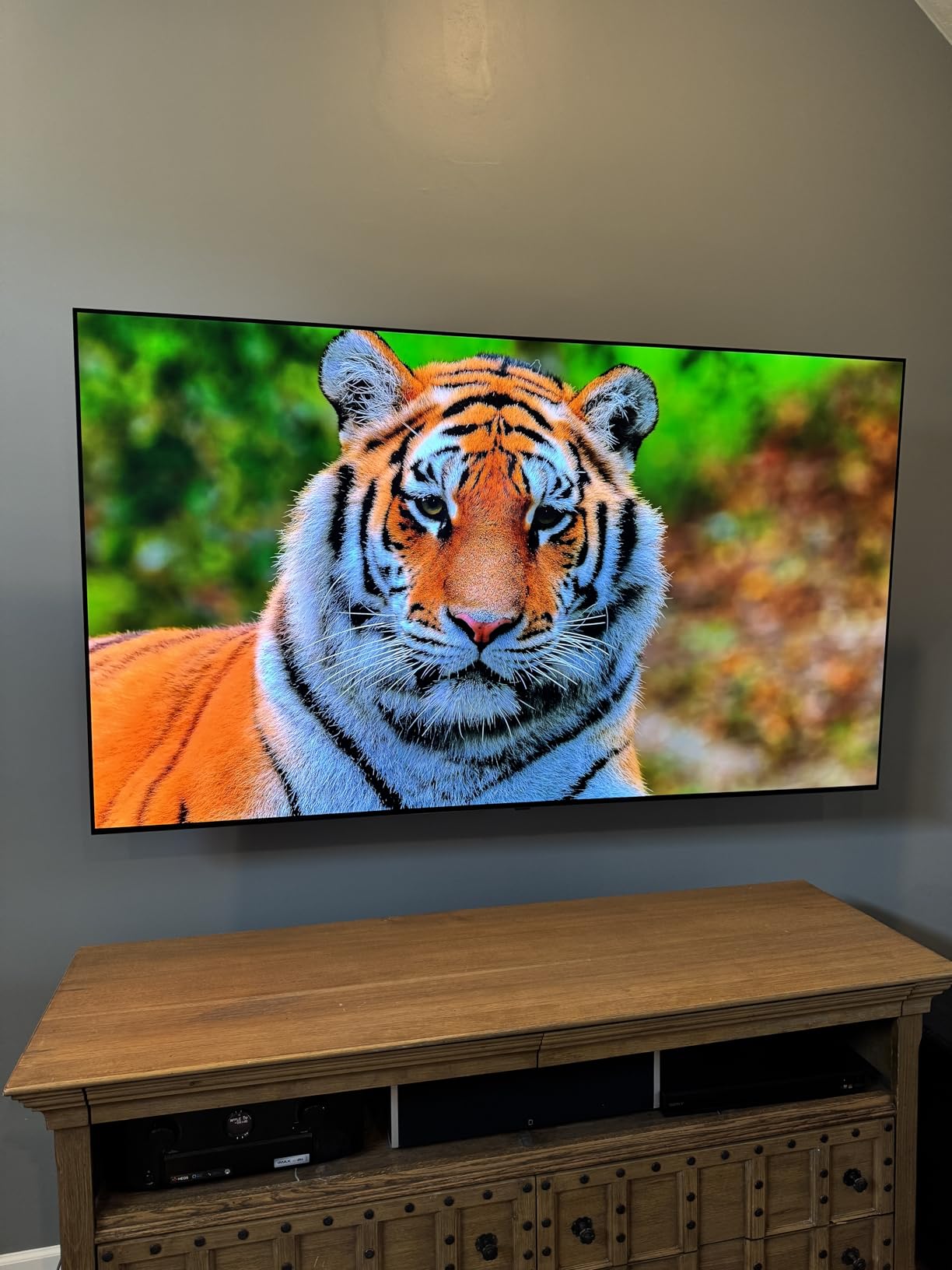 LG 83-Inch Class OLED AI 4K B5 Series Smart TV w/Dolby Atmos, Dolby Vision, HDR10, AI Super Upscaling 4K, Filmmaker Mode, Wow Orchestra, Alexa Built-in (OLED83B5PUA, 2025) Customer Review LG 83-Inch Class OLED AI 4K B5 Series Smart TV w/Dolby Atmos, Dolby Vision, HDR10, AI Super Upscaling 4K, Filmmaker Mode, Wow Orchestra, Alexa Built-in (OLED83B5PUA, 2025) - Customer Photo 1