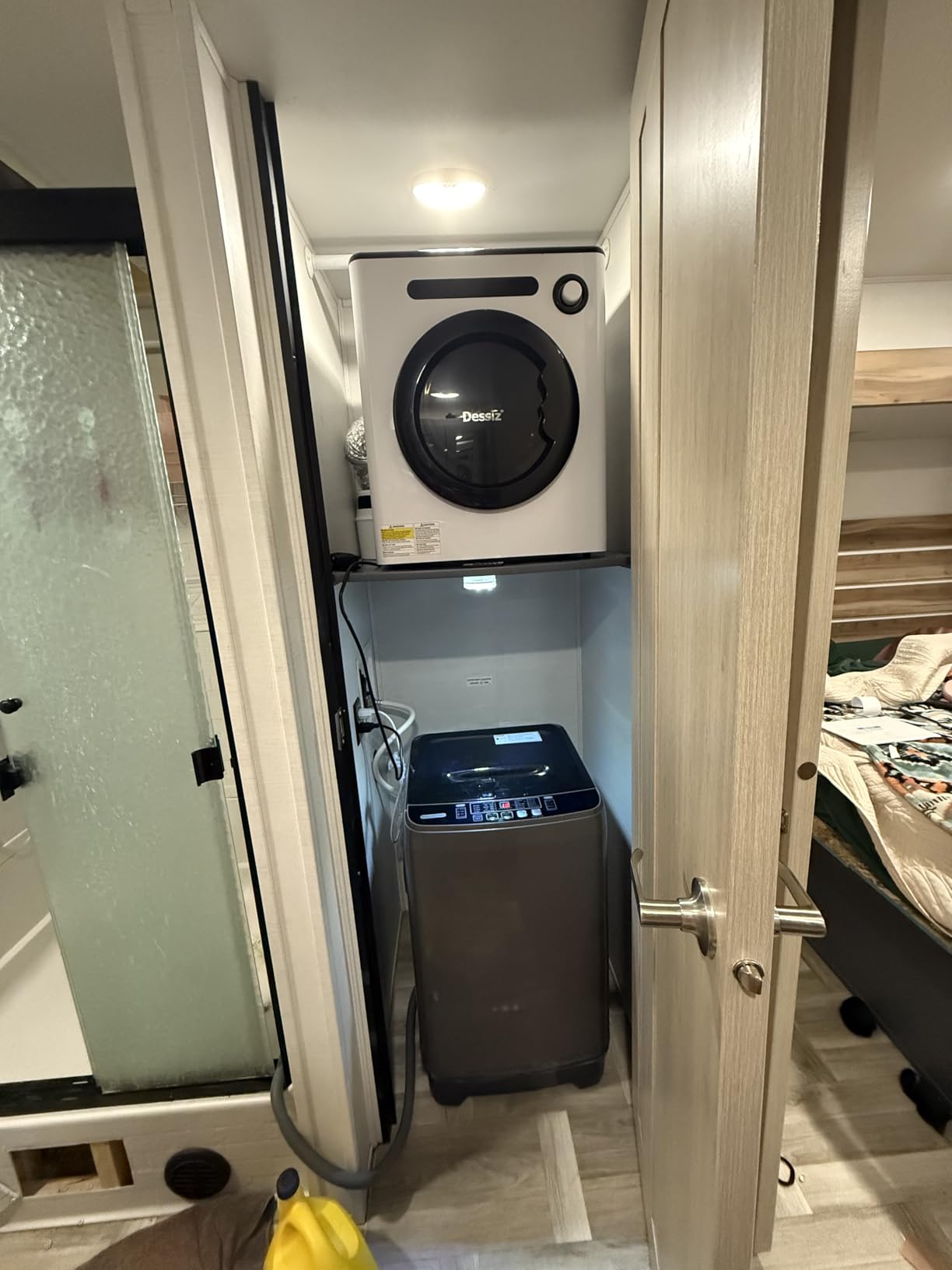 Portable Washing Machine - 2.0 Cu.ft Portable Washer Full-Automatic With LED Display, Compact Washer Ideal for Apartments, Homes, and Dorms, 10 Wash Cycles, Low Noise, IPX4 with Drain Pump - Customer Photo 2