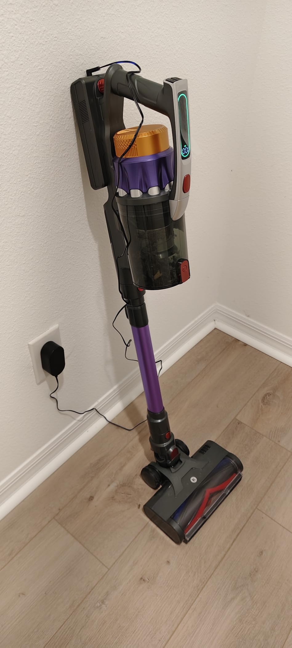 NADALY Cordless Vacuum Cleaner, 2025 New 580W 48KPA 65Mins Stick Vacuum Cordless Rechargeable, Anti-Tangle, Lightweight, Self-Standing Vacuum Cleaners for Home, Vacuum for Pet Hair/Carpet/Hard Floor Customer Review NADALY Cordless Vacuum Cleaner, 2025 New 580W 48KPA 65Mins Stick Vacuum Cordless Rechargeable, Anti-Tangle, Lightweight, Self-Standing Vacuum Cleaners for Home, Vacuum for Pet Hair/Carpet/Hard Floor - Customer Photo 2