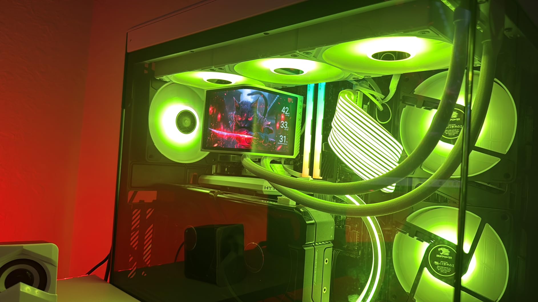 TRYX Panorama SE 360 ARGB 360mm AIO Rotatable 6.67'' AMOLED Curved Screen 3D Anamorphic Effect Customizable AIO Cooler 360mm Asetek Adela Pump 280w TDP ARGB Fan Intel LGA 1851/1700 AMD AM5/AM4 Customer Review TRYX Panorama SE 360 ARGB 360mm AIO Rotatable 6.67'' AMOLED Curved Screen 3D Anamorphic Effect Customizable AIO Cooler 360mm Asetek Adela Pump 280w TDP ARGB Fan Intel LGA 1851/1700 AMD AM5/AM4 - Customer Photo 1