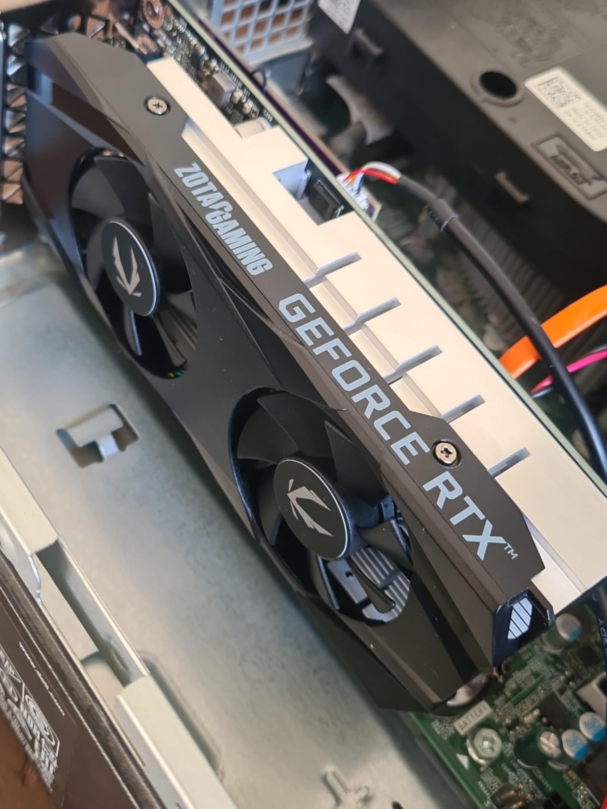 ZOTAC MEK AI-Enhanced Gaming PC Desktop Computer - NVIDIA GeForce RTX 3050, AMD Ryzen 5 5500 4.2GHz, 16GB DDR4, 500GB NVME M.2 SSD, 650W 80+ Gold PSU, WiFi 6E, Windows 11 Home - Customer Photo 1