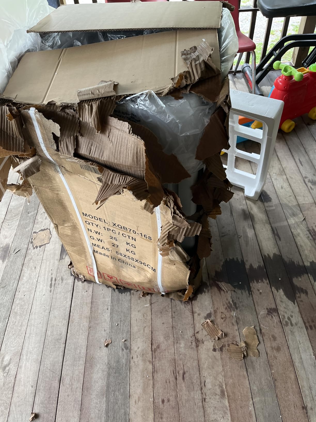 ROVSUN 25LBS Full Automatic Washing Machine and 2.6CuFt Portable Clothes Dryer Set, Electric Laundry Washer and Dryer Combo Set with Stainless Steel Inner Tub, for Apartment, Dorms, Home - Customer Photo 2