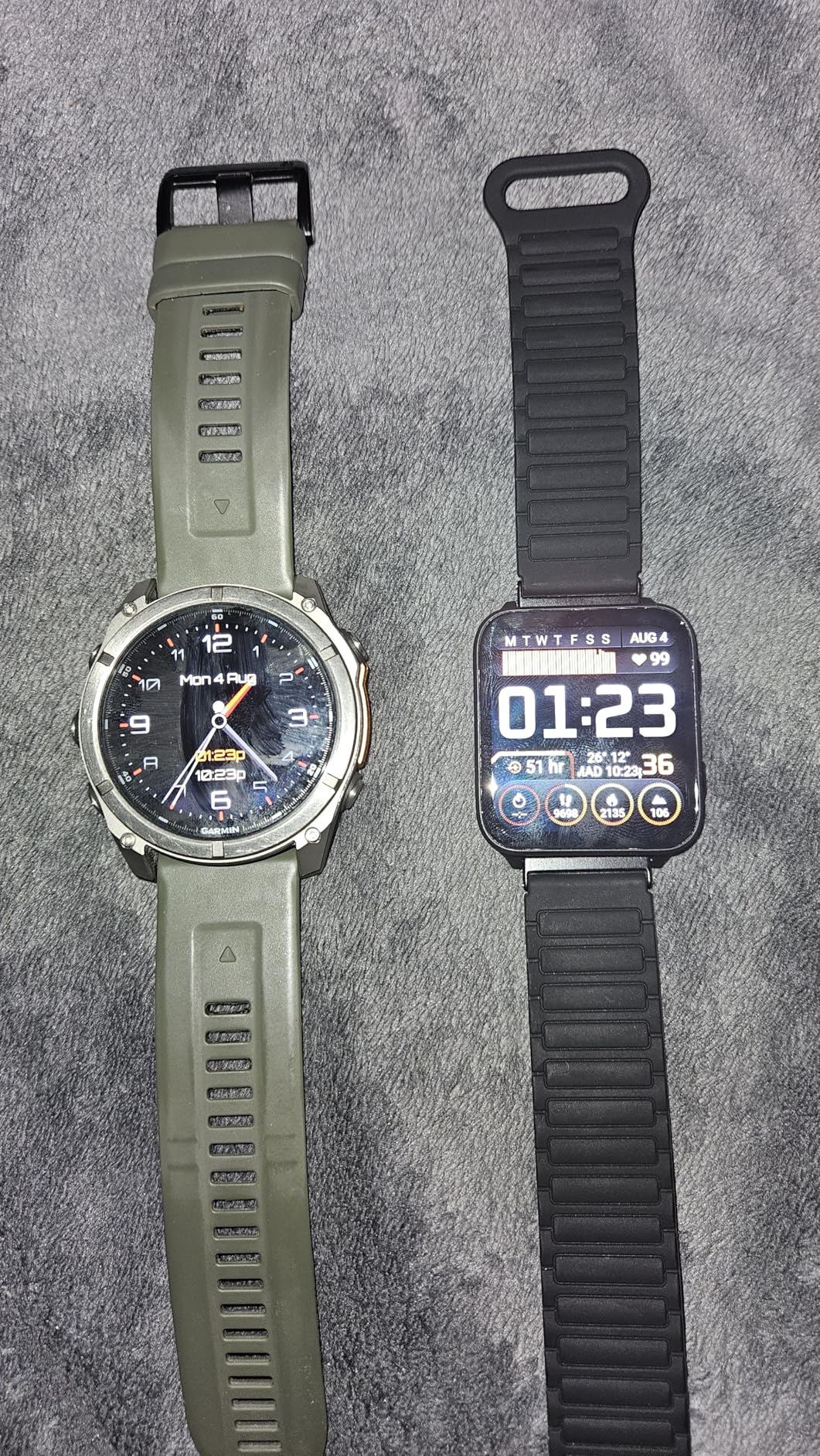 Garmin Venu X1, GPS Smartwatch, AMOLED Display, Advanced Health Monitoring, 10-day Battery, Slate Steel with Black Silicone Band Customer Review Garmin Venu X1, GPS Smartwatch, AMOLED Display, Advanced Health Monitoring, 10-day Battery, Slate Steel with Black Silicone Band - Customer Photo 1