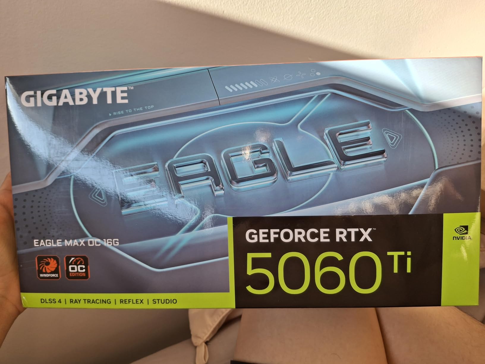 GIGABYTE GeForce RTX 5060 Ti WINDFORCE MAX OC 16G Graphics Card, 16GB 128-bit GDDR7, PCIe 5.0, WINDFORCE Cooling System, GV-N506TWF2MAX OC-16GD Video Card - Customer Photo 3