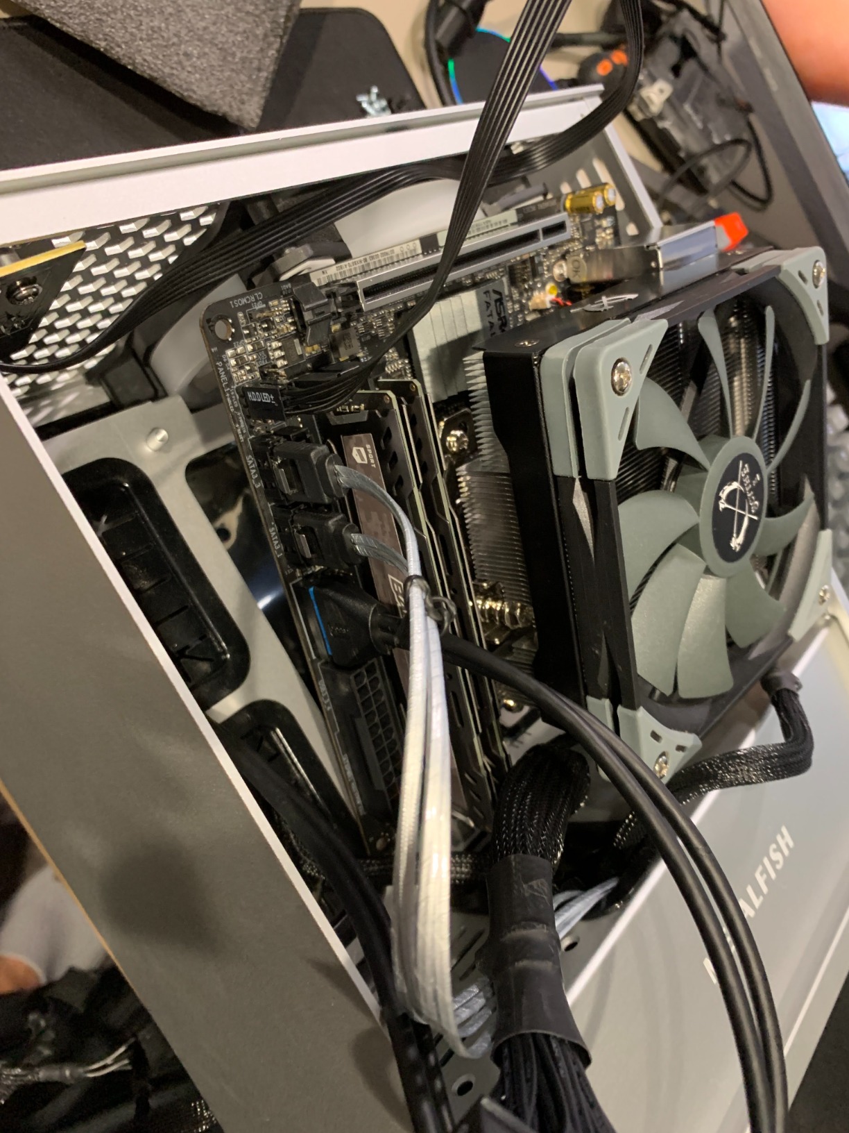 SCYTHE Big Shuriken 4 Low Profile CPU Cooler, 4.7 SCYTHE Big Shuriken 4 Low Profile CPU Cooler, 4.7