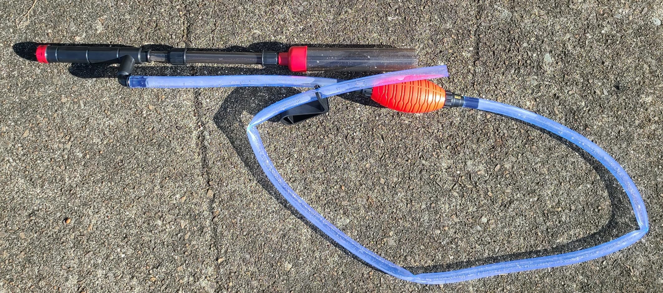 Electric Aquarium Vacuum Gravel Cleaner: 36W Fish Tank Cleaner Vacuum with Strong Suction for Water Change Wash Sand Algae Cleaner Water Shower and Water Circulation, Timed Off - Customer Photo 1