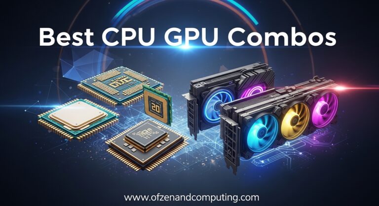 8 Best CPU GPU Combos (March 2026) Balanced Pairings Tested