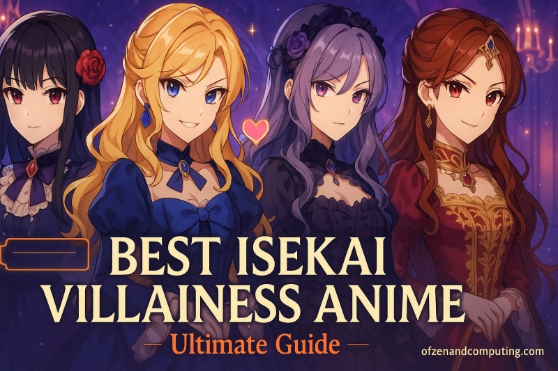 Best Isekai Villainess Anime